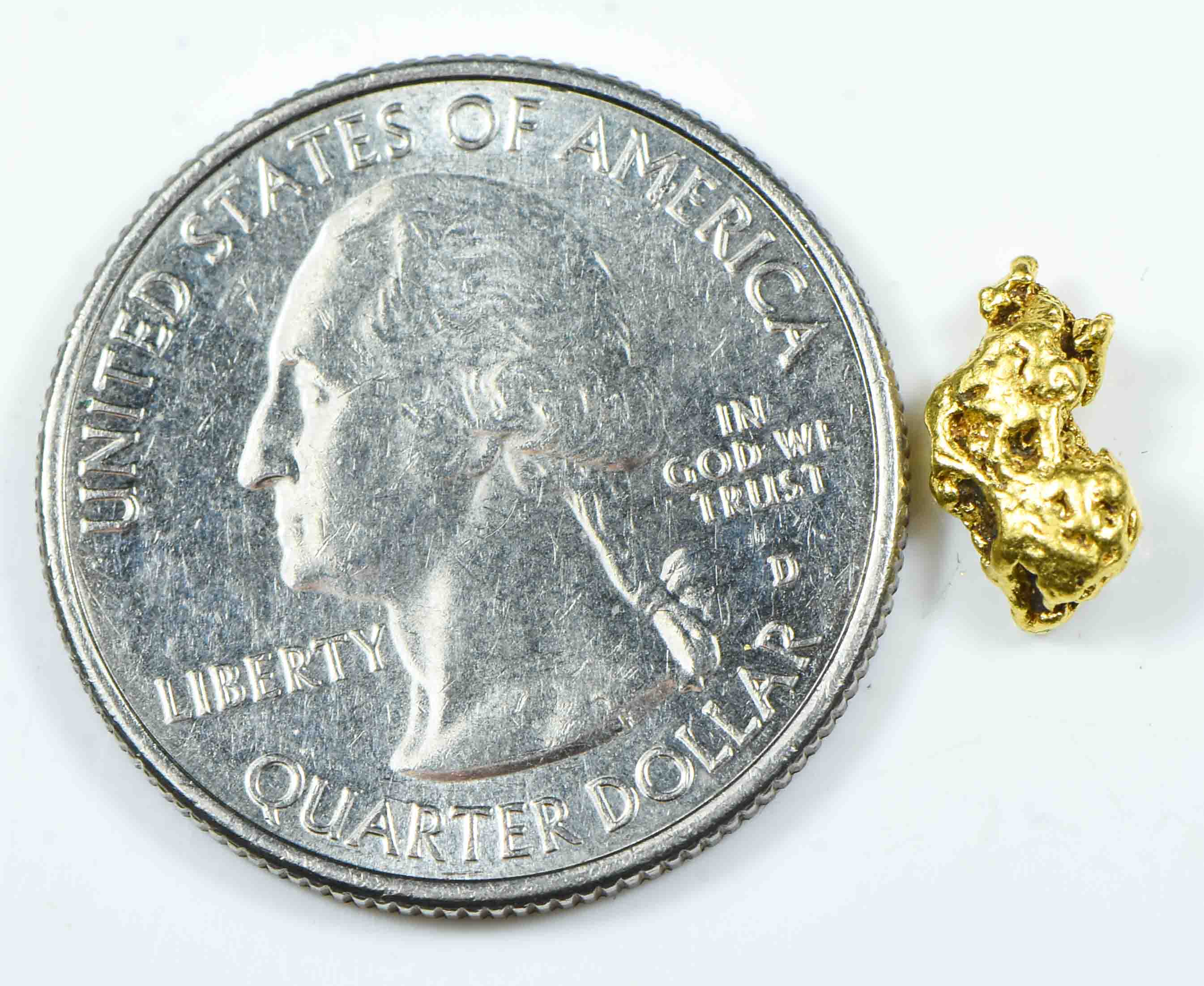 #108 Natural Gold Nugget Montana 1.28 Grams Genuine