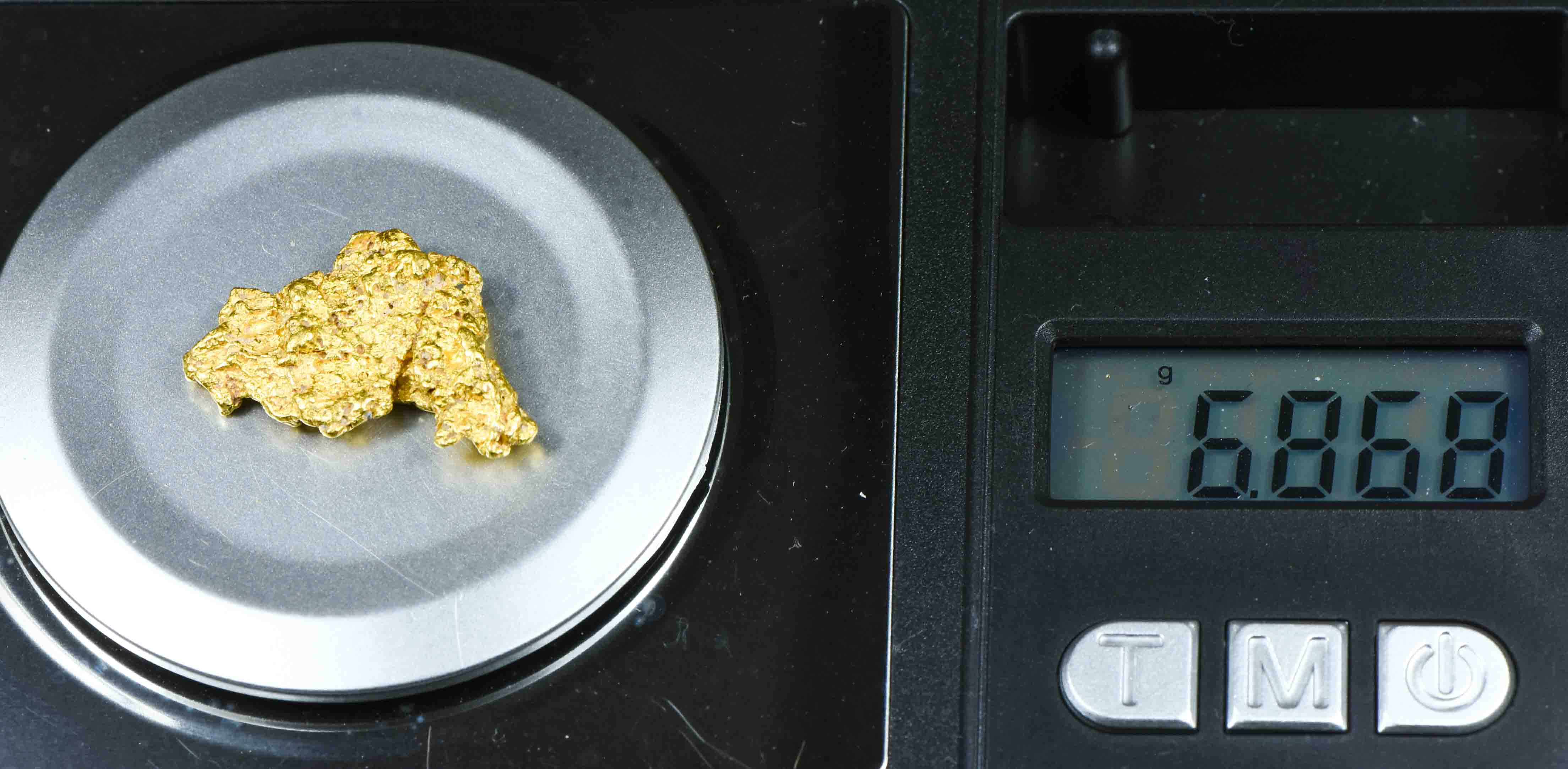 #1135 Natural Gold Nugget Australian 6.86 Grams Genuine