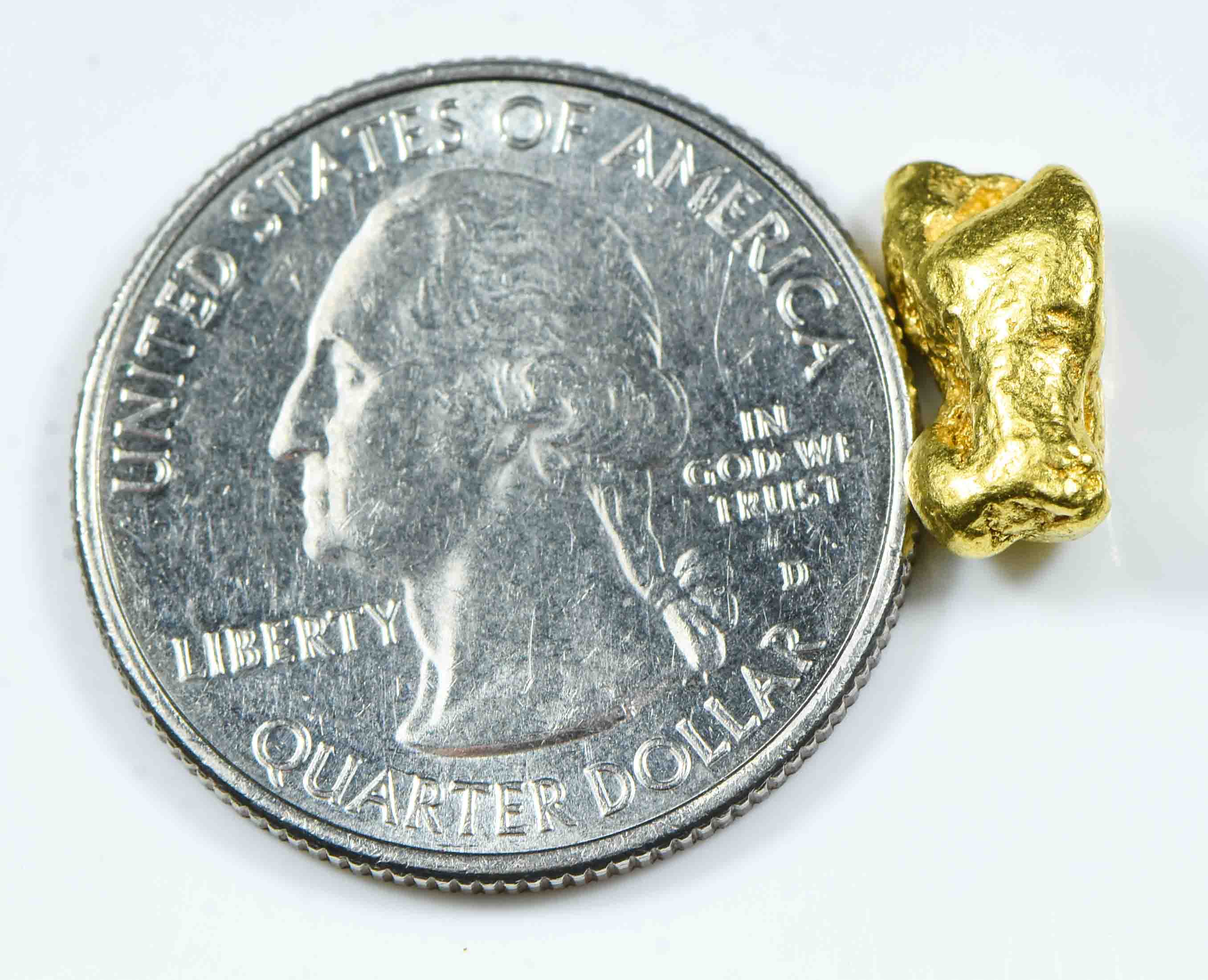 #182 Alaskan BC Natural Gold Nugget 3.27 Grams Genuine