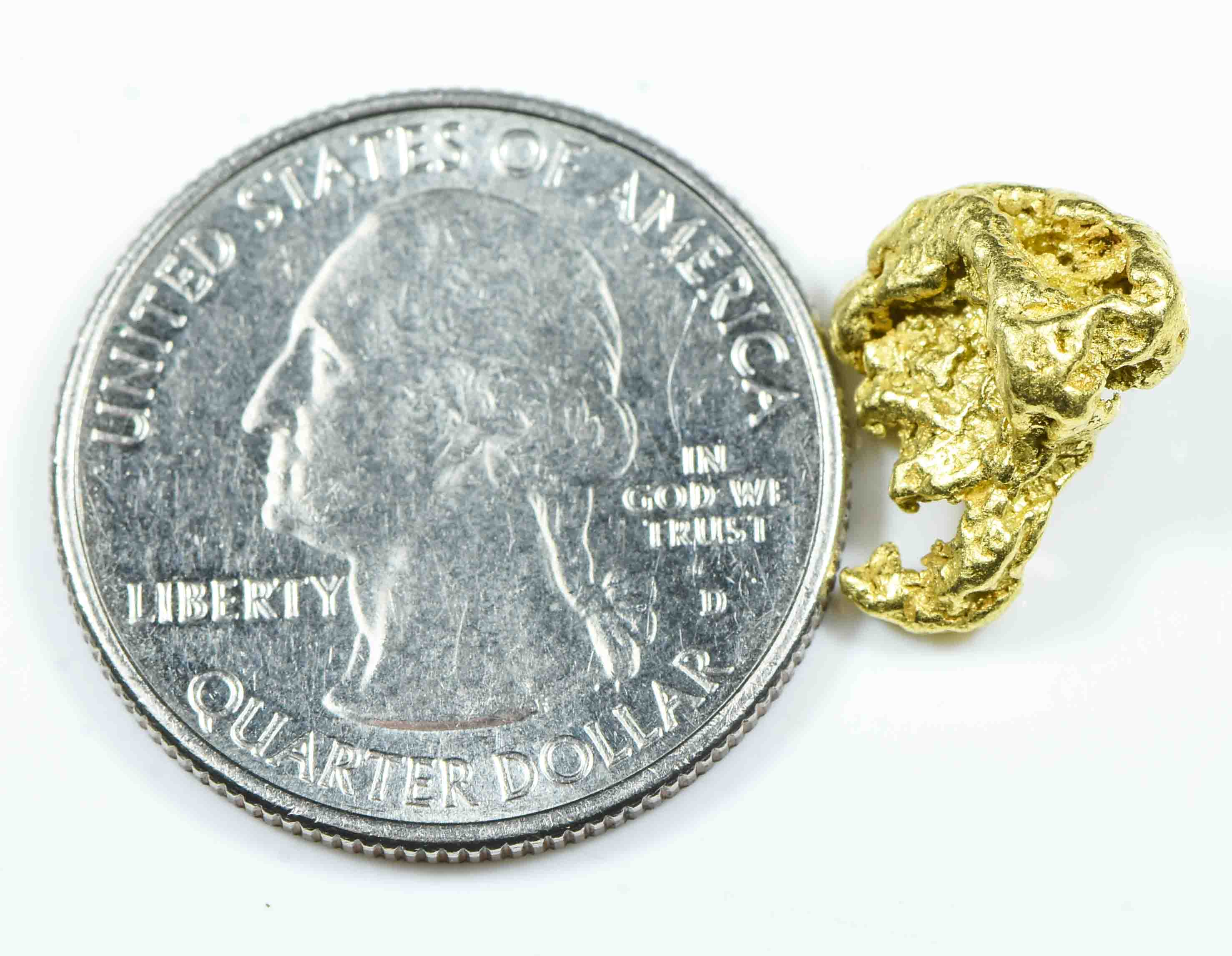 #186 Alaskan BC Natural Gold Nugget 2.67 Grams Genuine