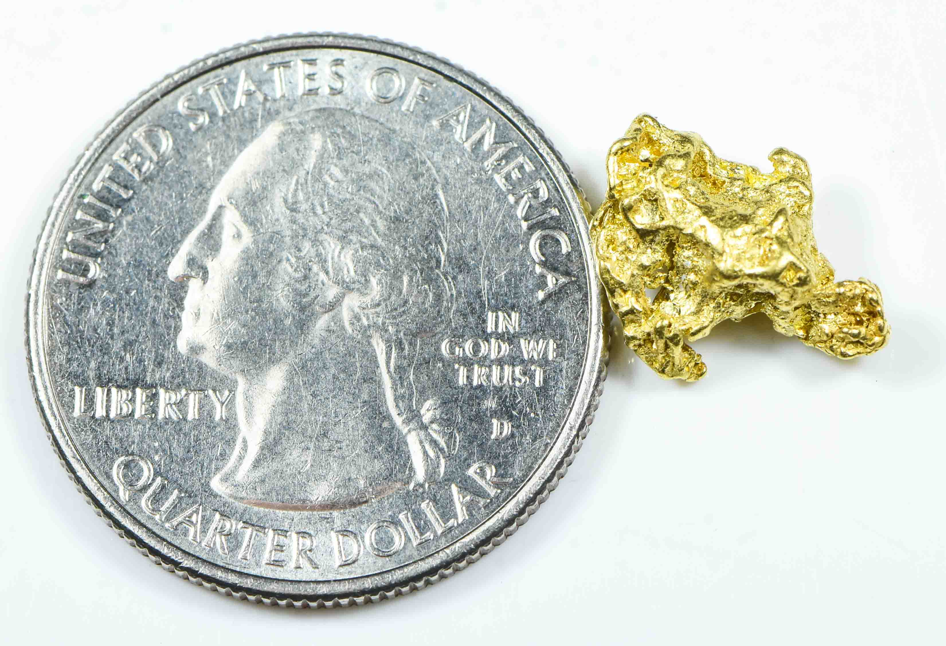 #189 Alaskan BC Natural Gold Nugget 2.12 Grams Genuine
