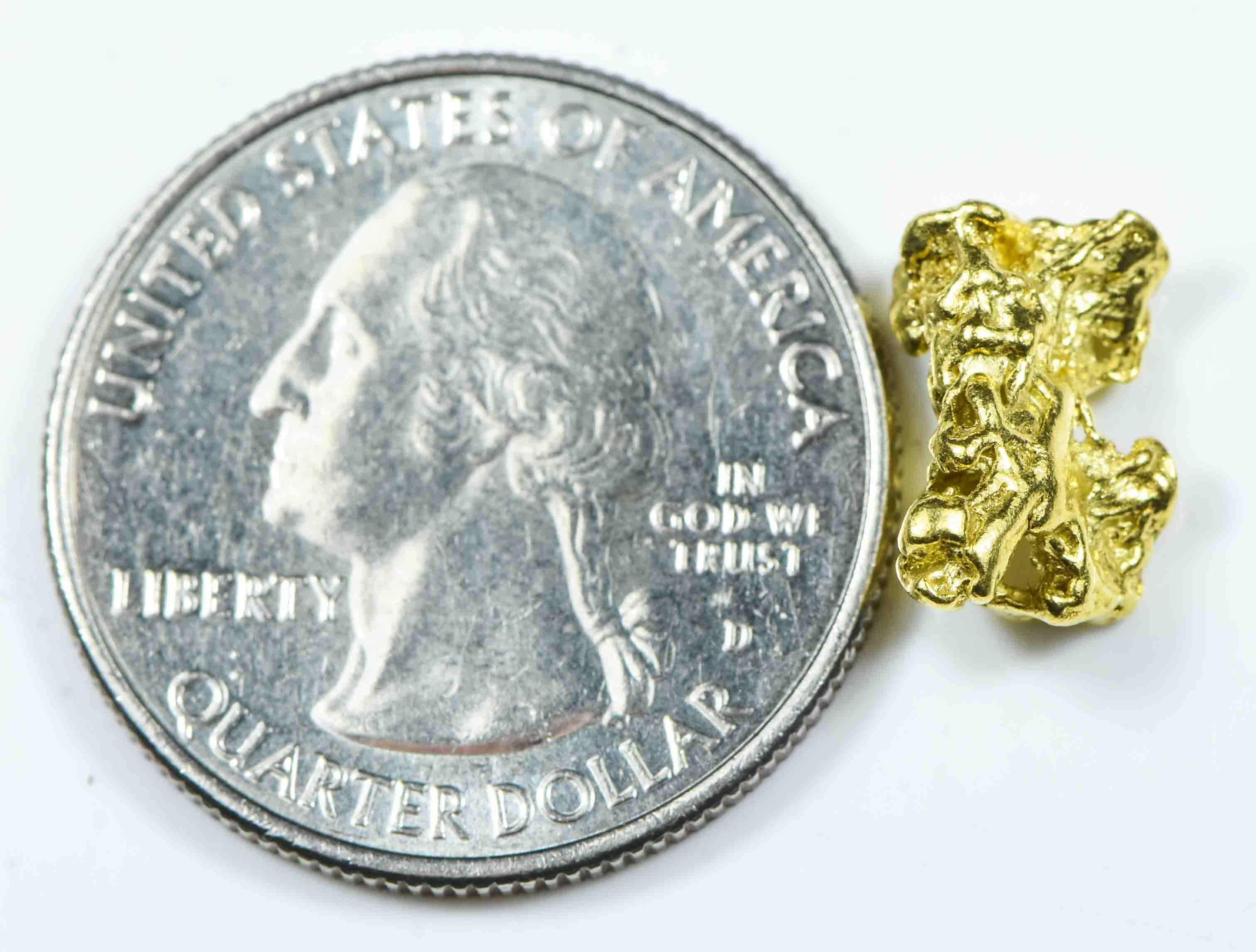 #192 Alaskan BC Natural Gold Nugget 2.07 Grams Genuine