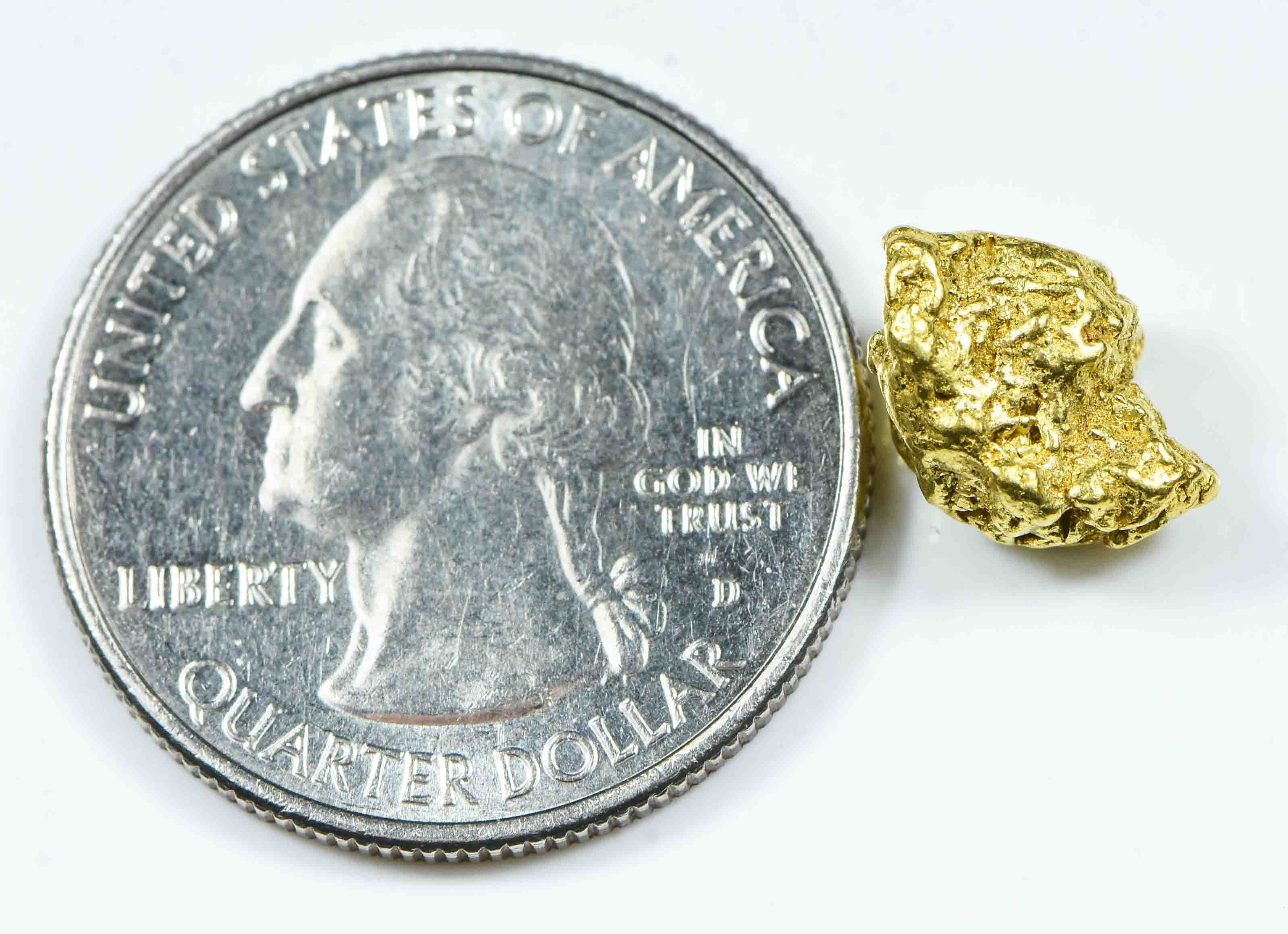 #195 Alaskan BC Natural Gold Nugget 2.61 Grams Genuine