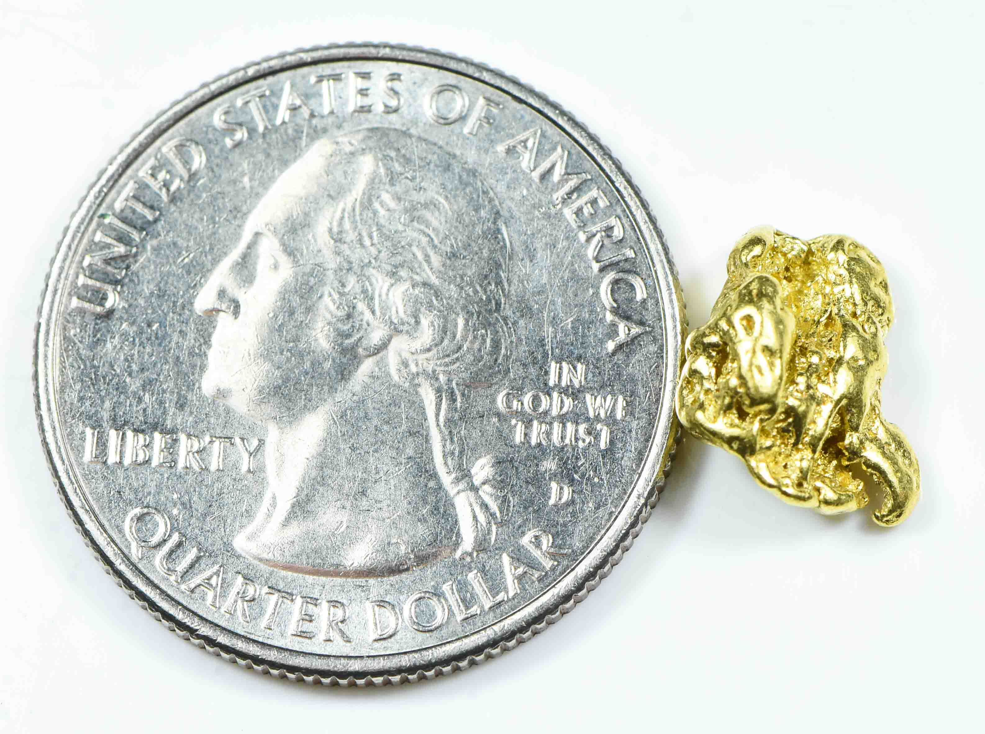 #196 Alaskan BC Natural Gold Nugget 2.01 Grams Genuine