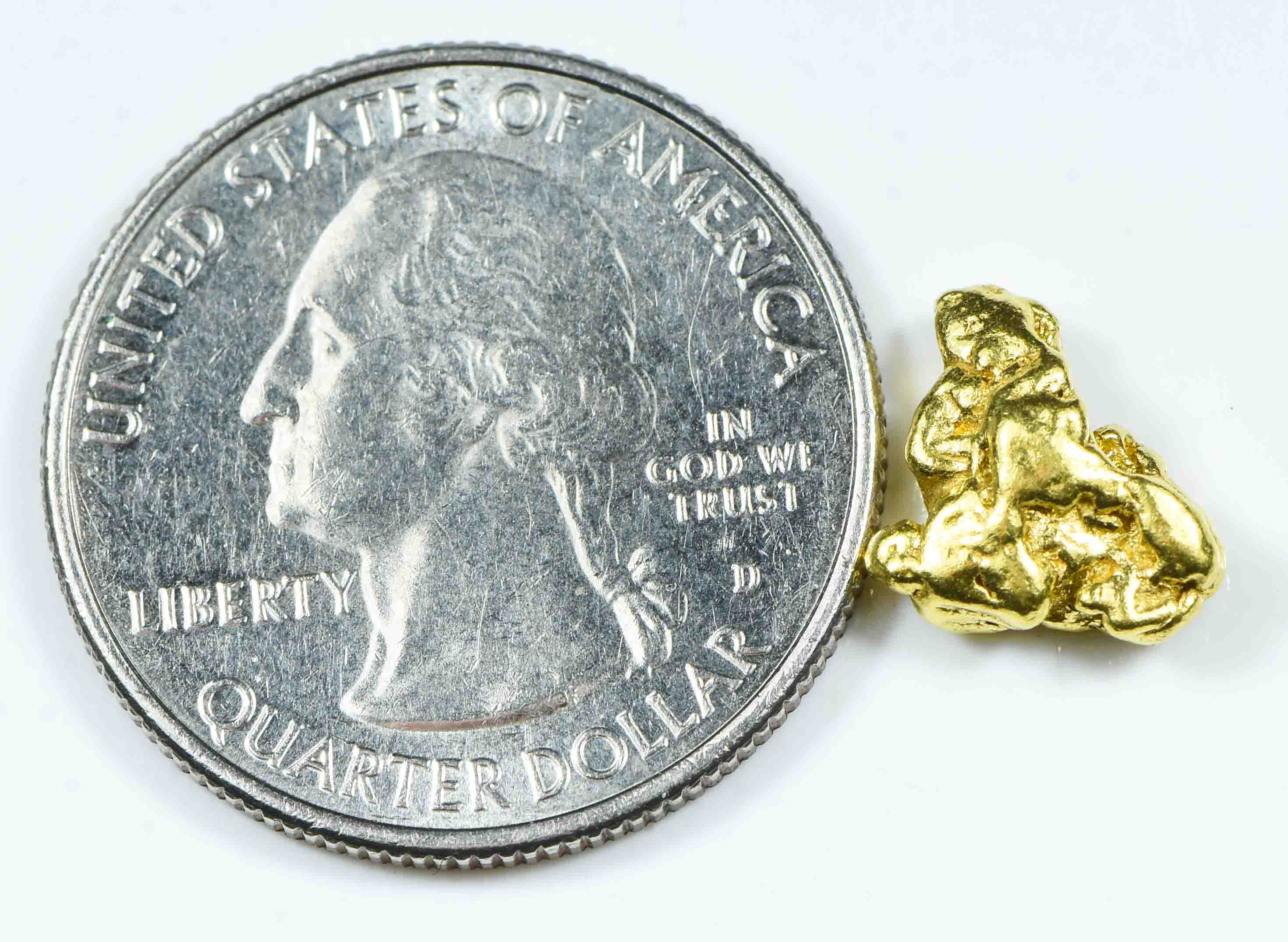 #205 Alaskan BC Natural Gold Nugget 2.51 Grams Genuine