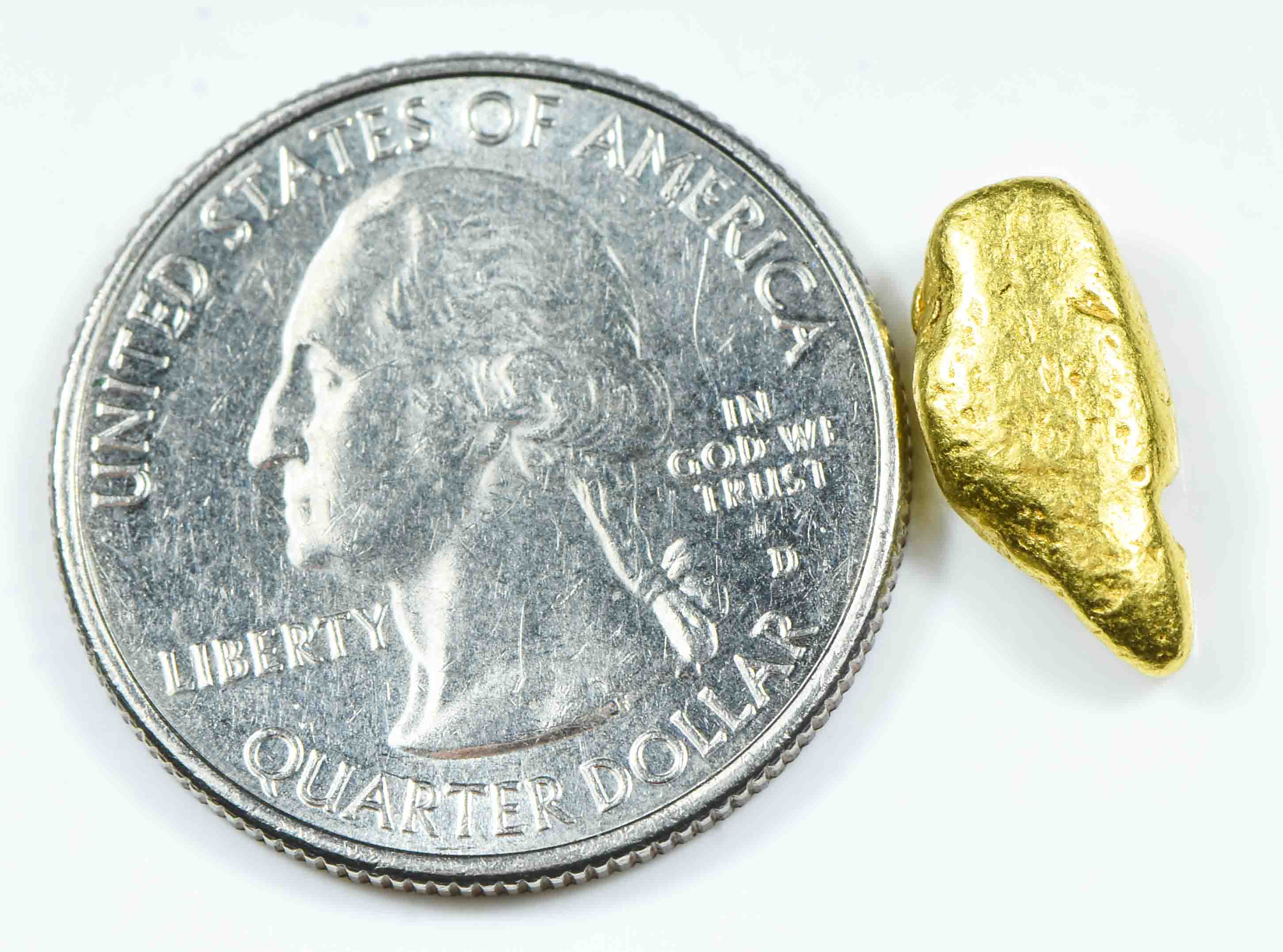 #209 Alaskan BC Natural Gold Nugget 3.70 Grams Genuine