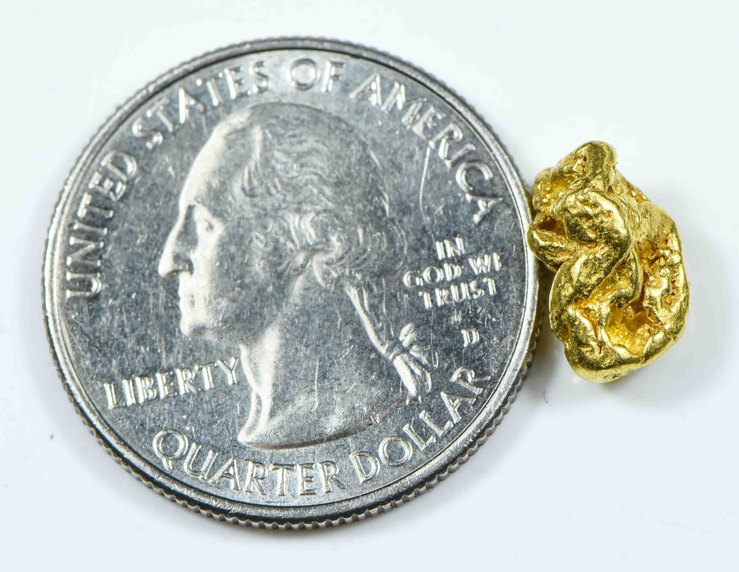 #211 Alaskan BC Natural Gold Nugget 2.54 Grams Genuine