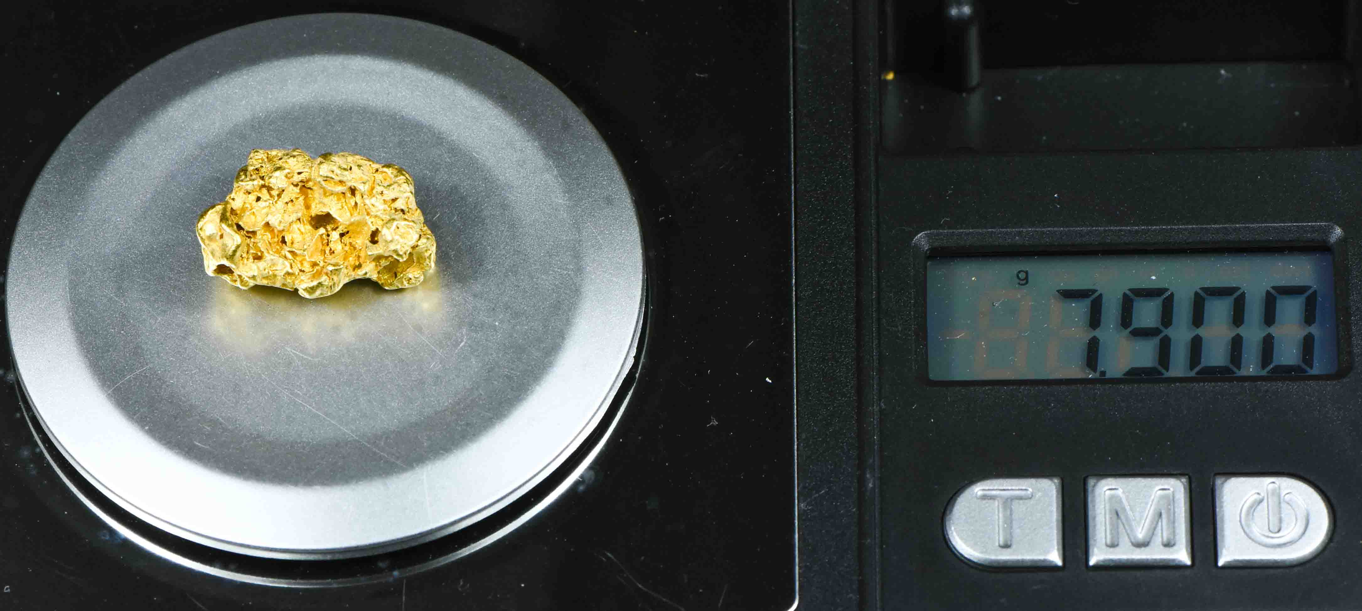 #437 Alaskan BC Natural Gold Nugget 18.89 Grams Genuine