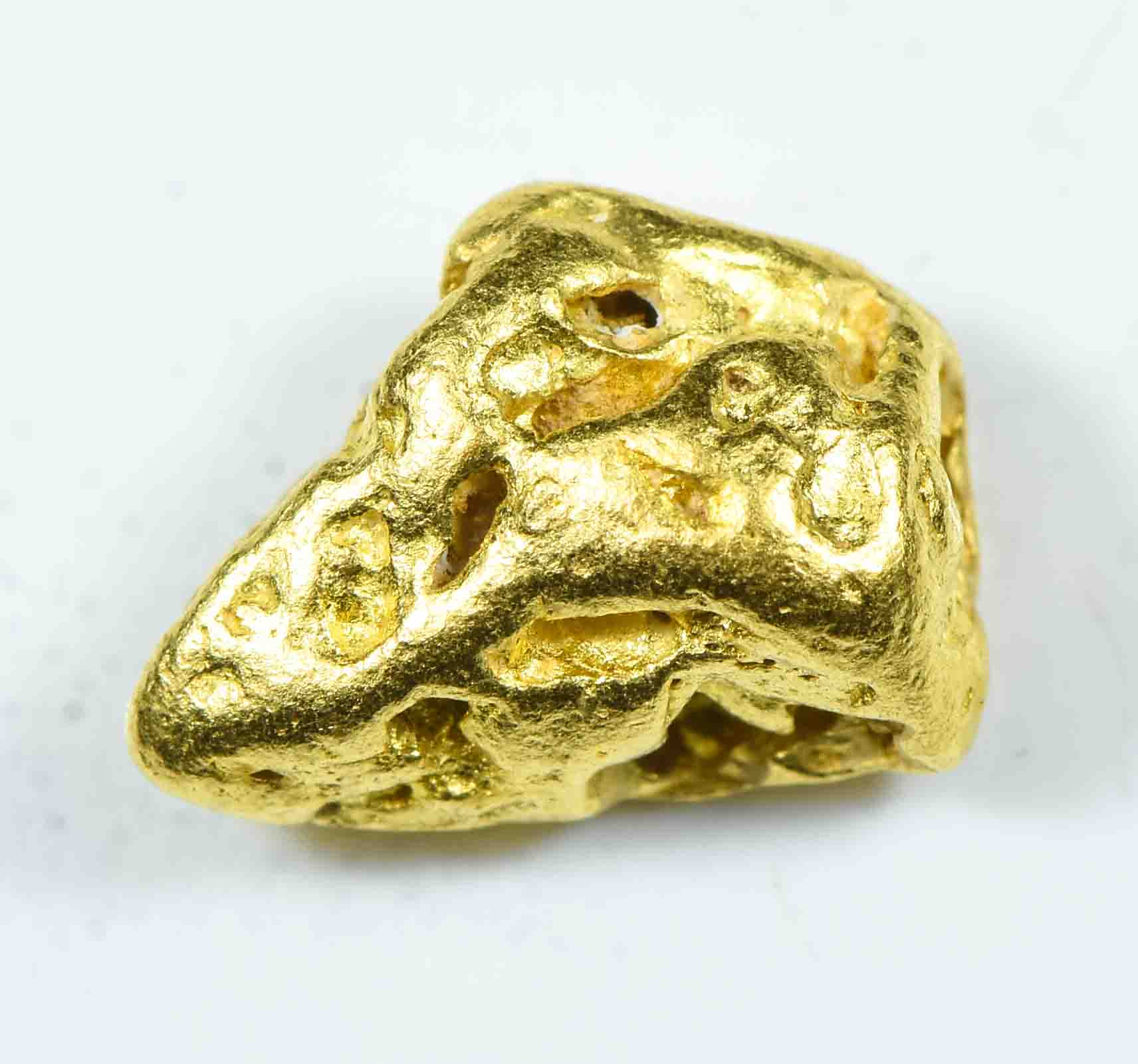 QN-28 "Alaskan BC Gold Nuggets with Quartz" Genuine 2.78 Grams