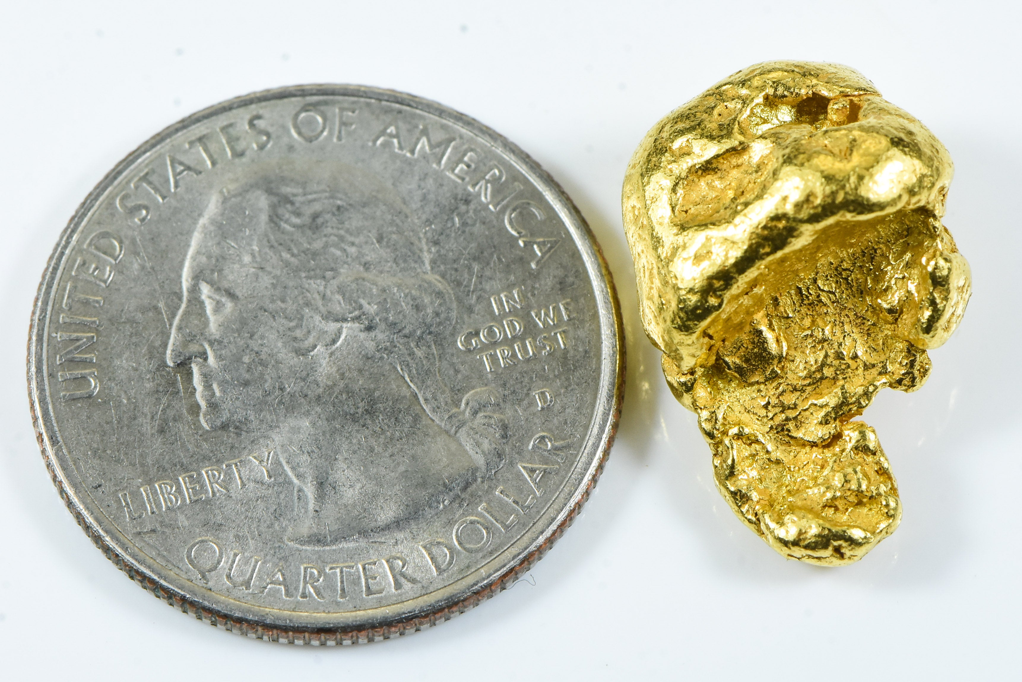 #454 Alaskan BC Natural Gold Nugget 11.98 Grams Genuine