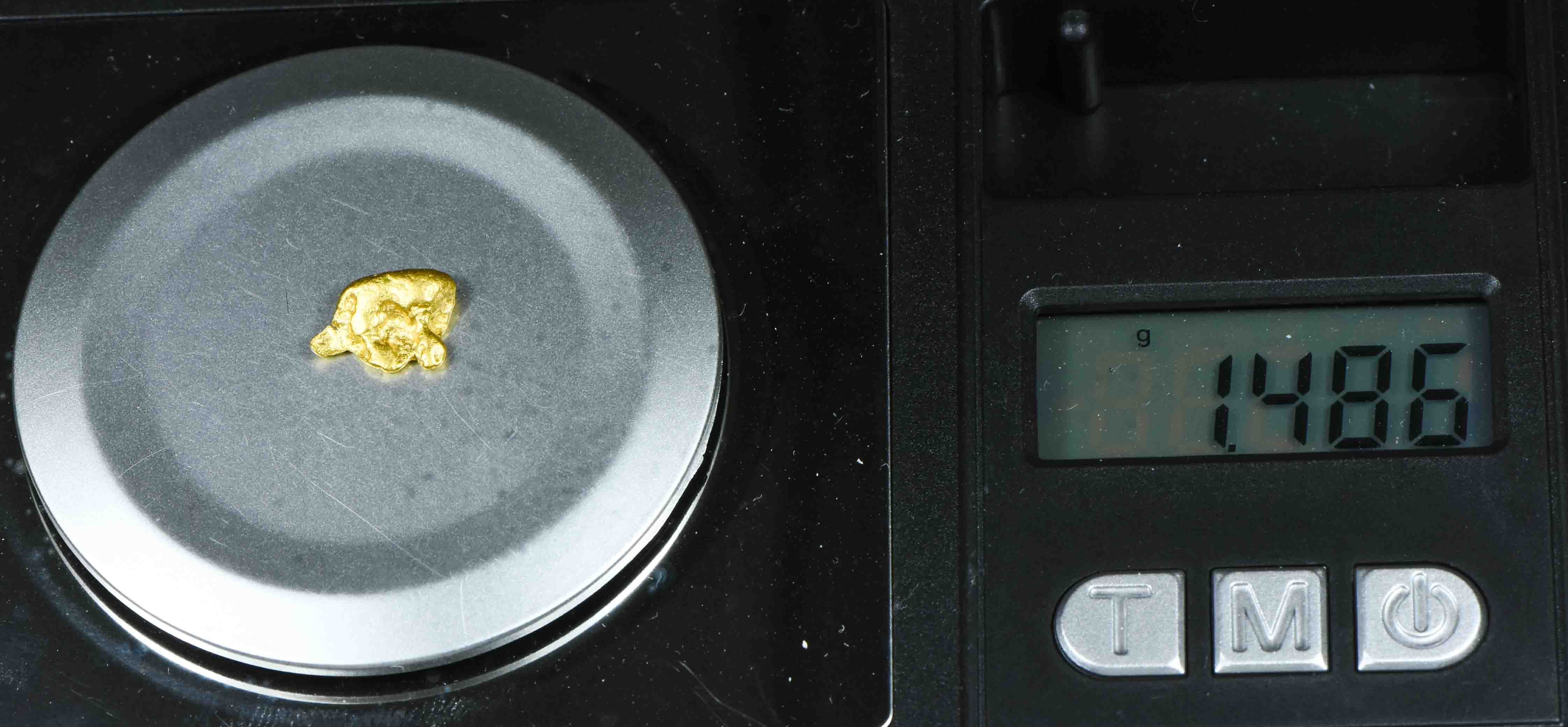 #740 Natural Gold Nugget Australian 1.48 Grams Genuine