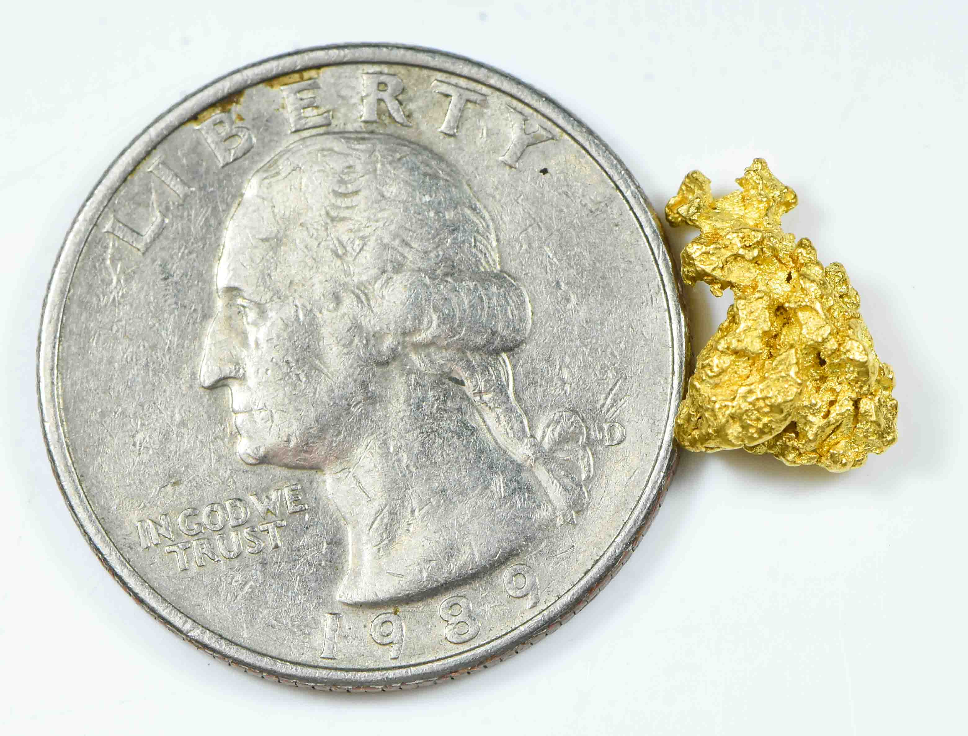 #743 Natural Gold Nugget Australian 1.73 Grams Genuine