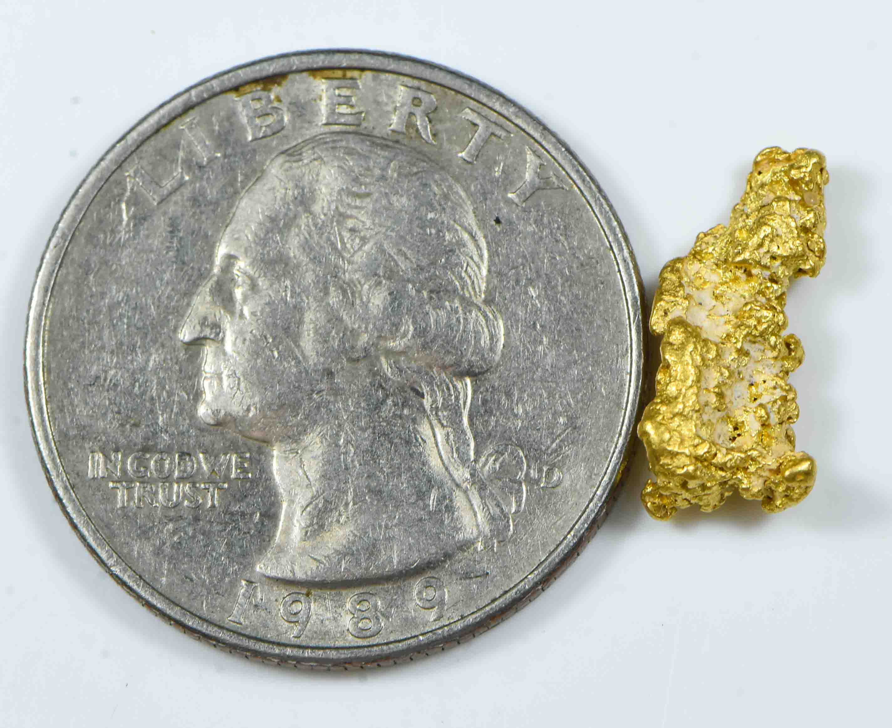 #749 Natural Gold Nugget Australian 1.54 Grams Genuine