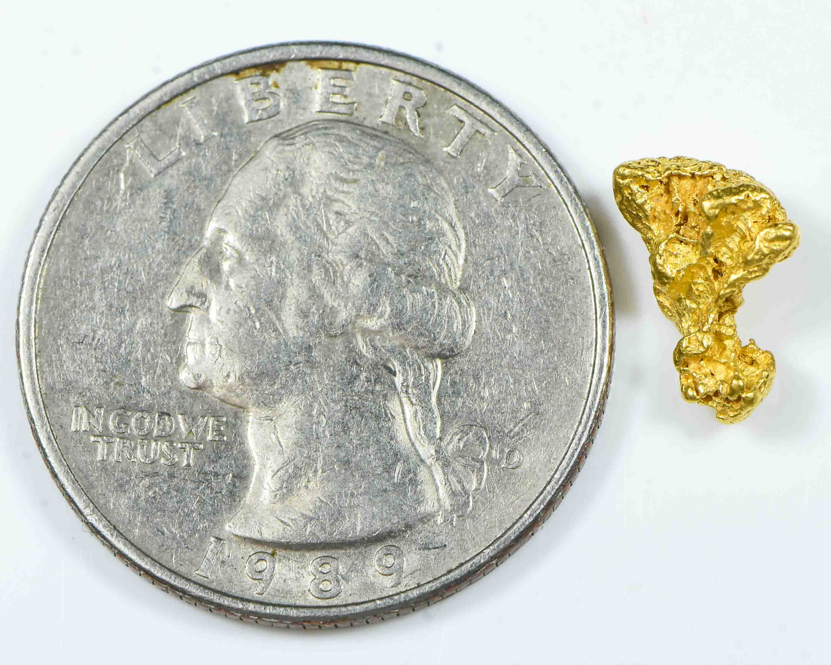 #756 Natural Gold Nugget Australian 1.38 Grams Genuine