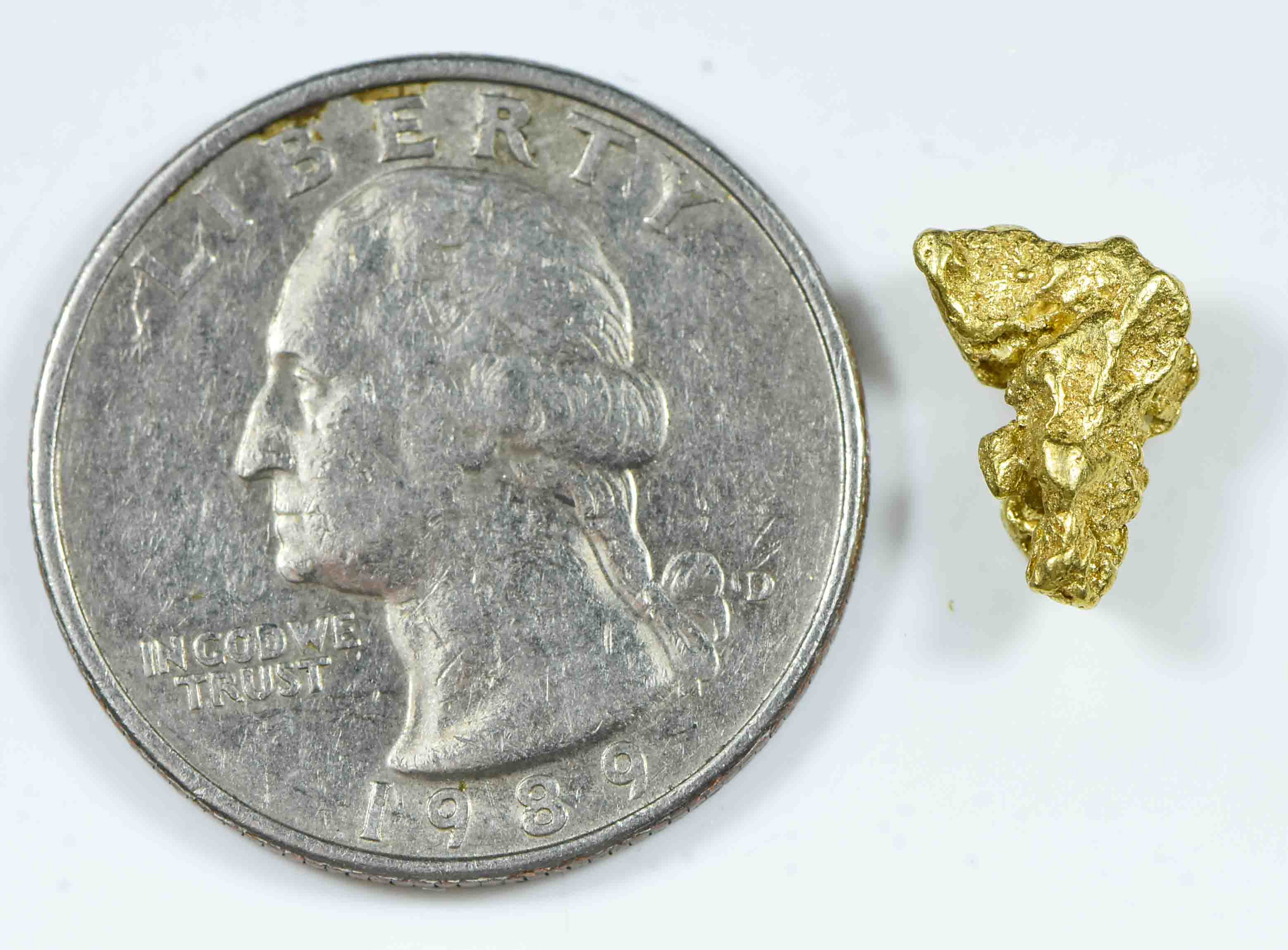 #70 Alaskan BC Natural Gold Nugget 1.62 Grams Genuine