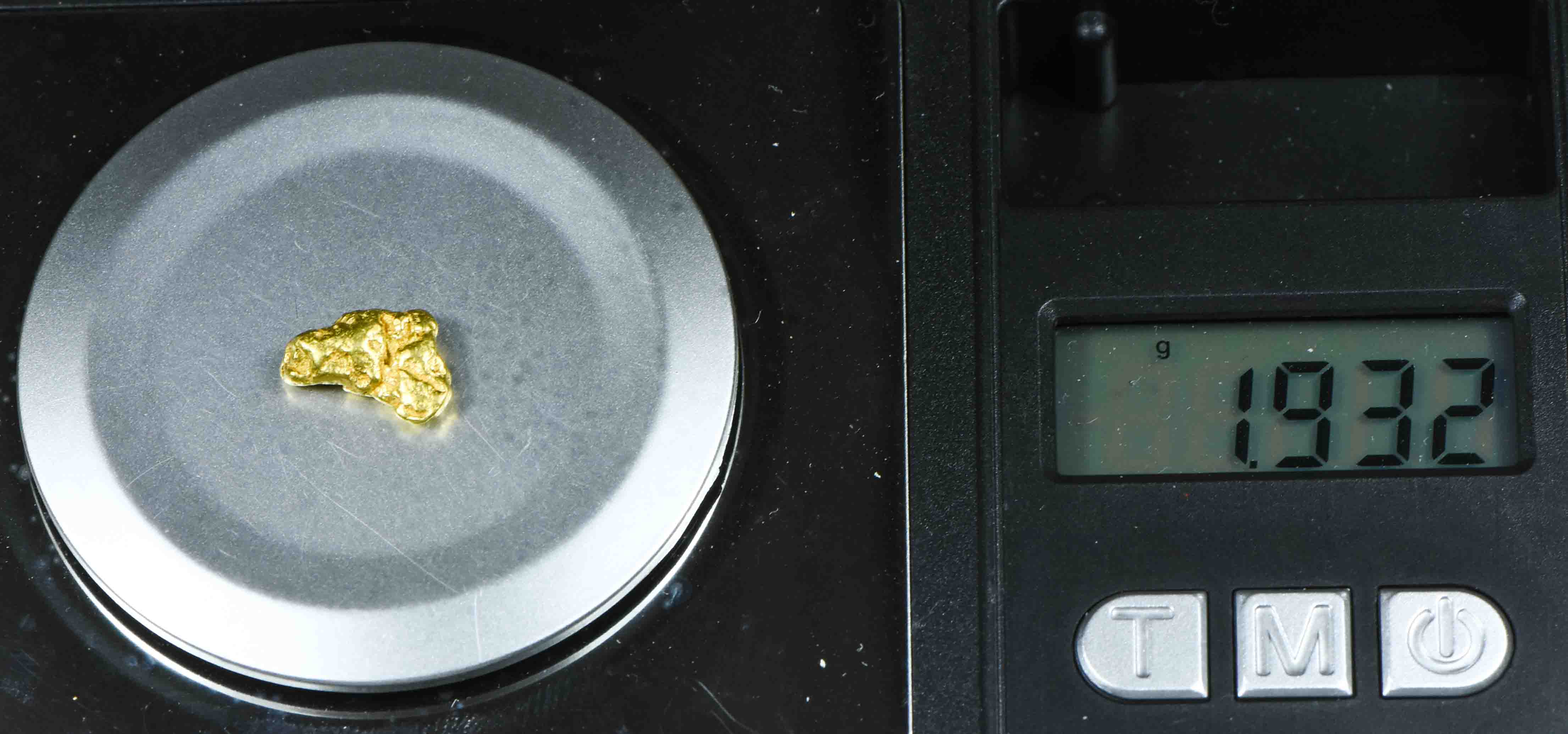 #104 Alaskan BC Natural Gold Nugget 1.93 Grams Genuine