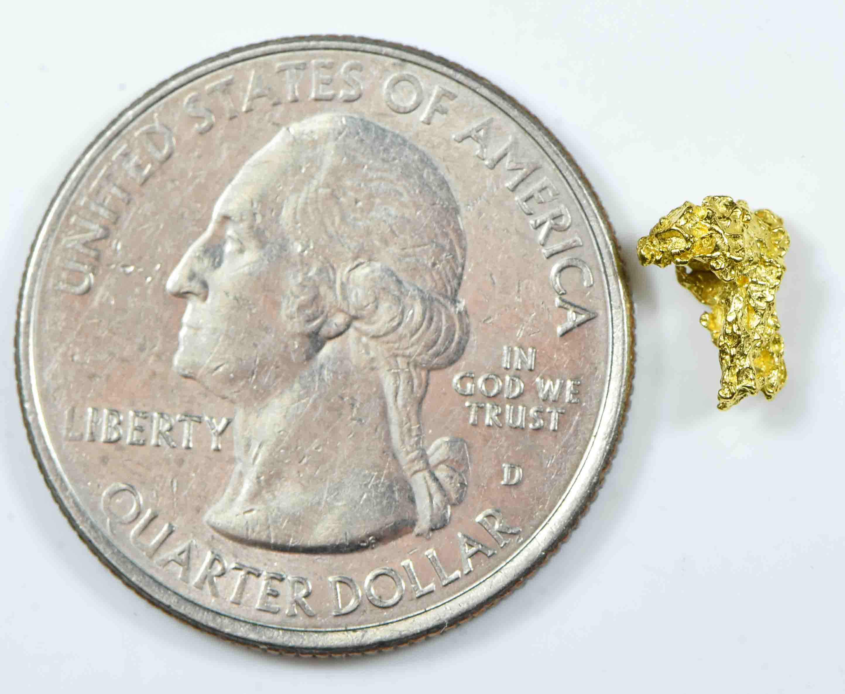 #22 Alaskan BC Natural Gold Nugget .56 Grams Genuine
