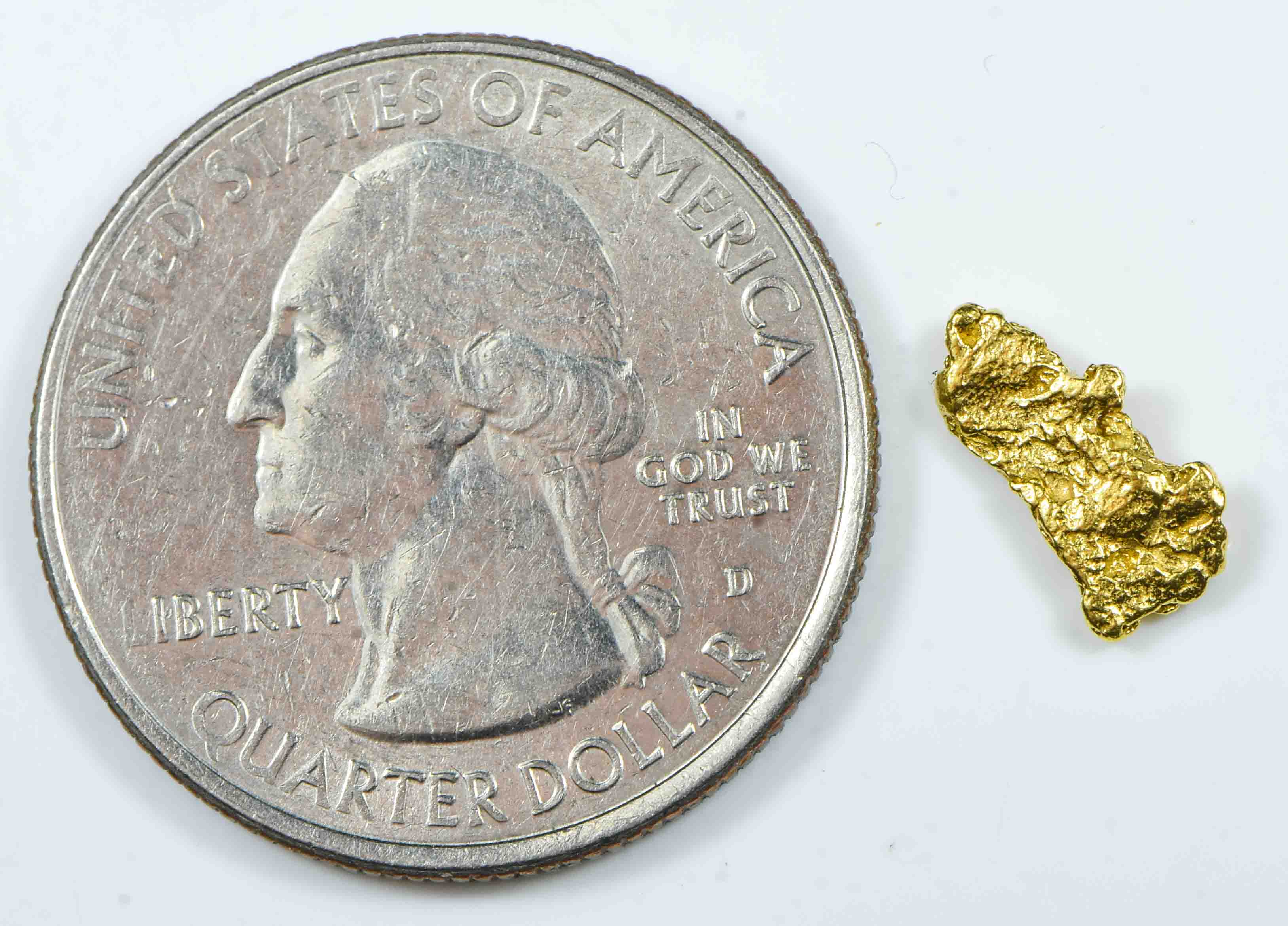 #23 Alaskan BC Natural Gold Nugget .67 Grams Genuine