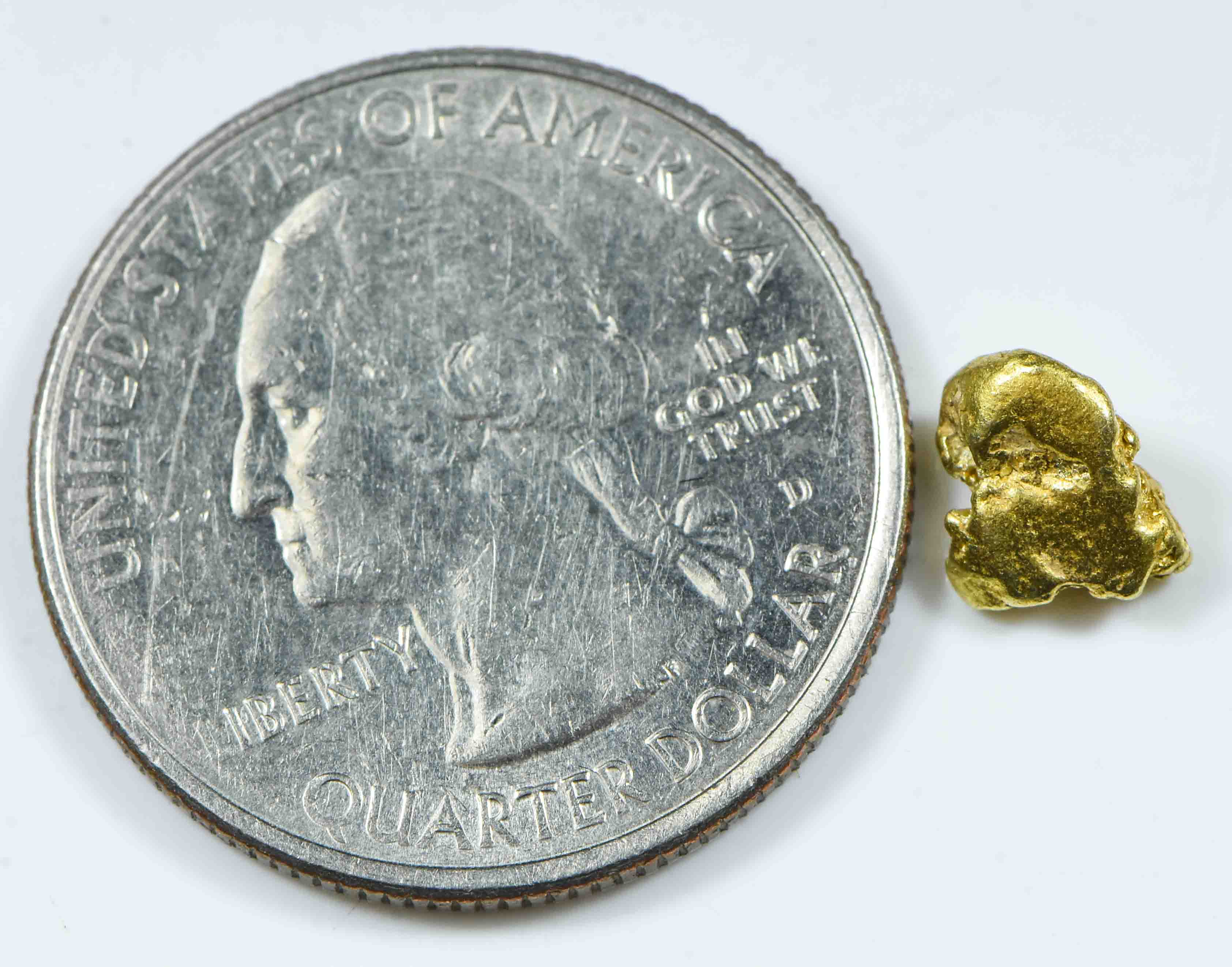 #46 Alaskan BC Natural Gold Nugget .90 Grams Genuine