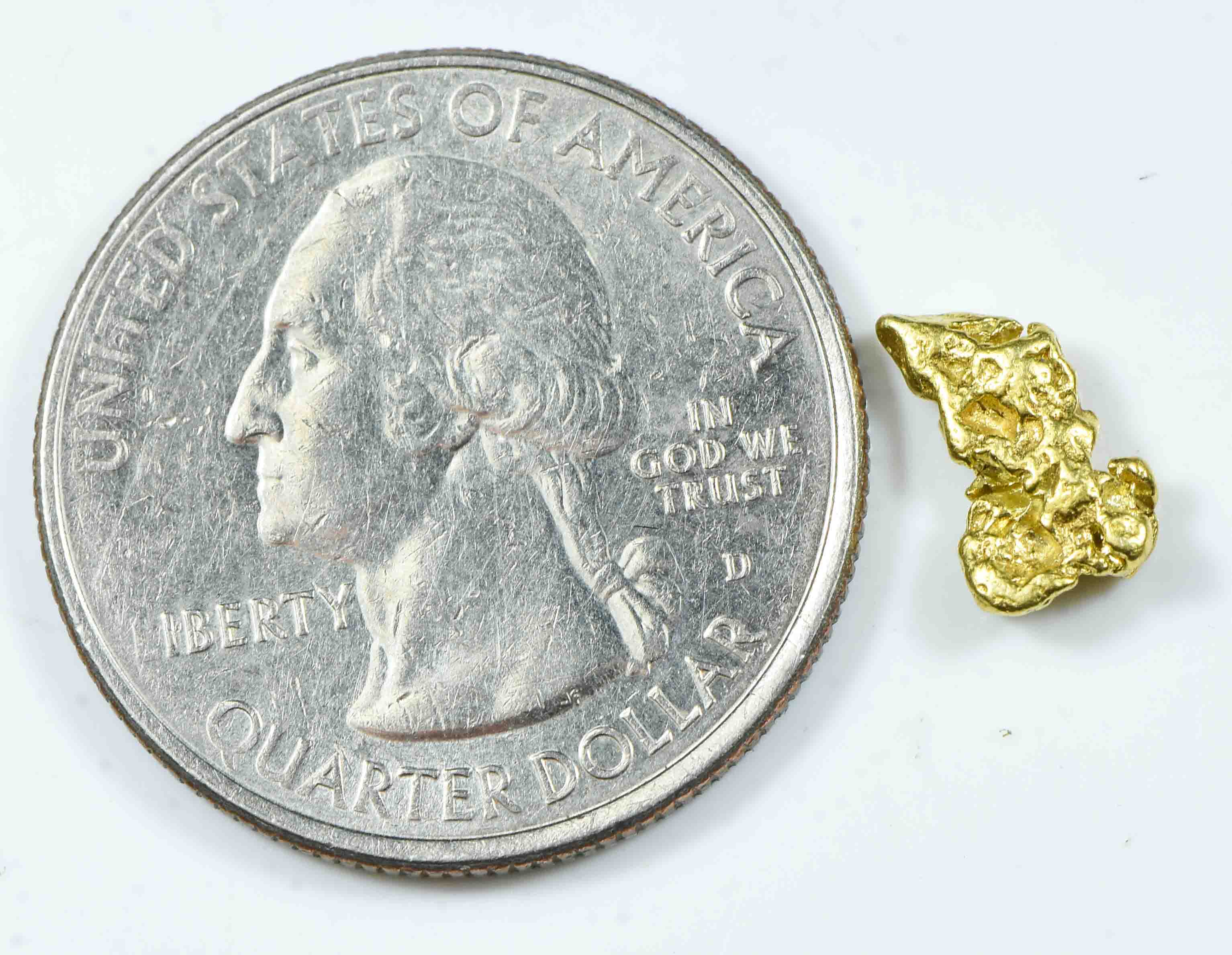 #51 Alaskan BC Natural Gold Nugget .83 Grams Genuine