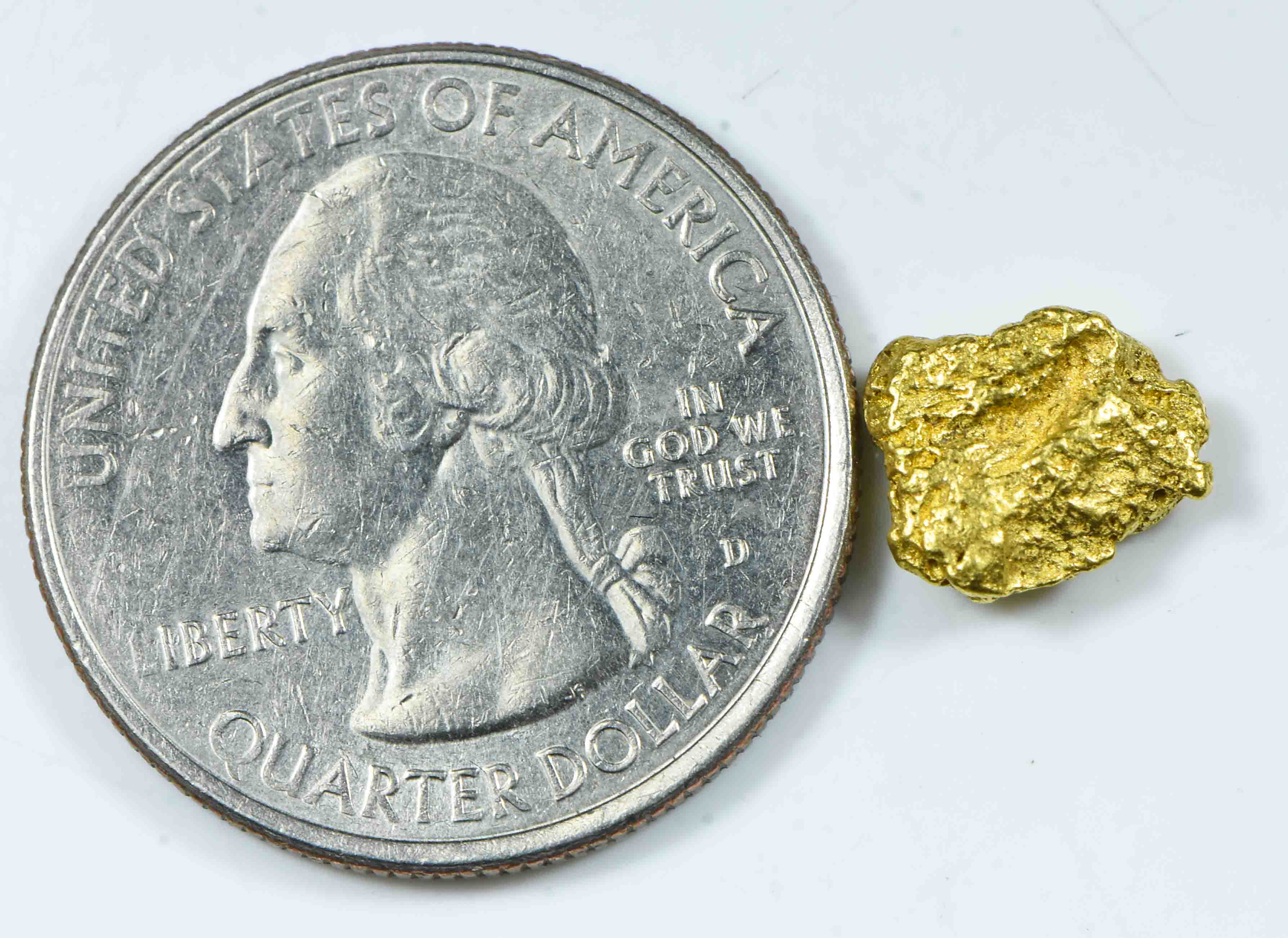 #74 Alaskan BC Natural Gold Nugget 1.24 Grams Genuine