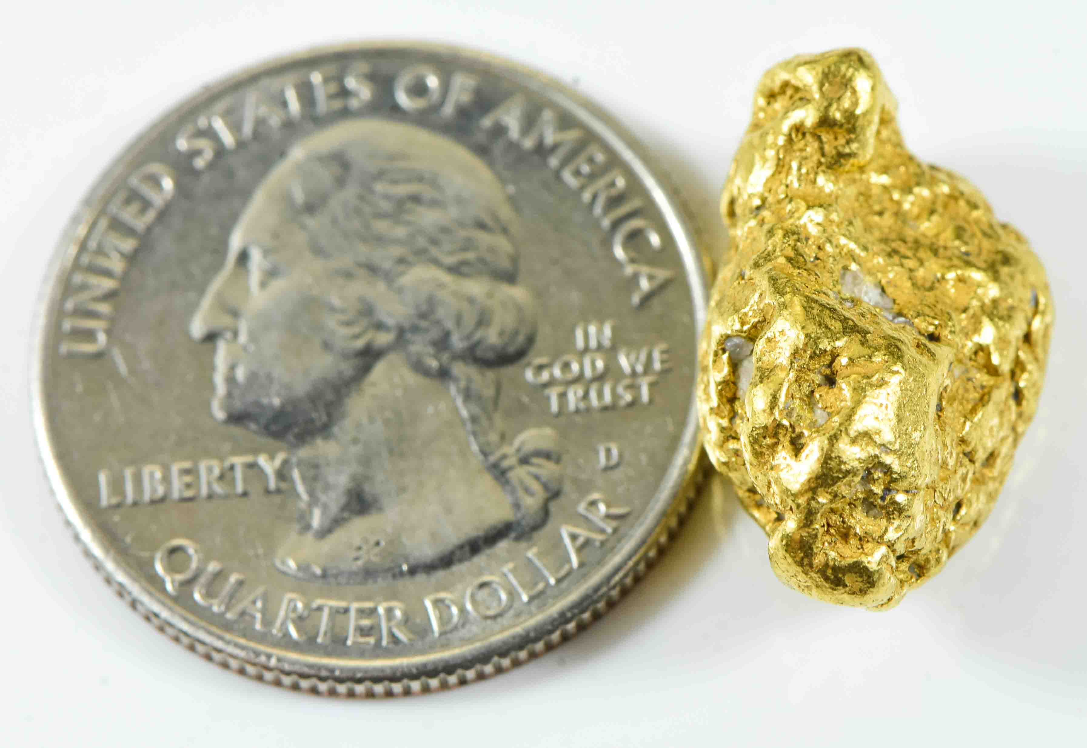 #486 Alaskan BC Natural Gold Nugget 12.73 Grams Genuine
