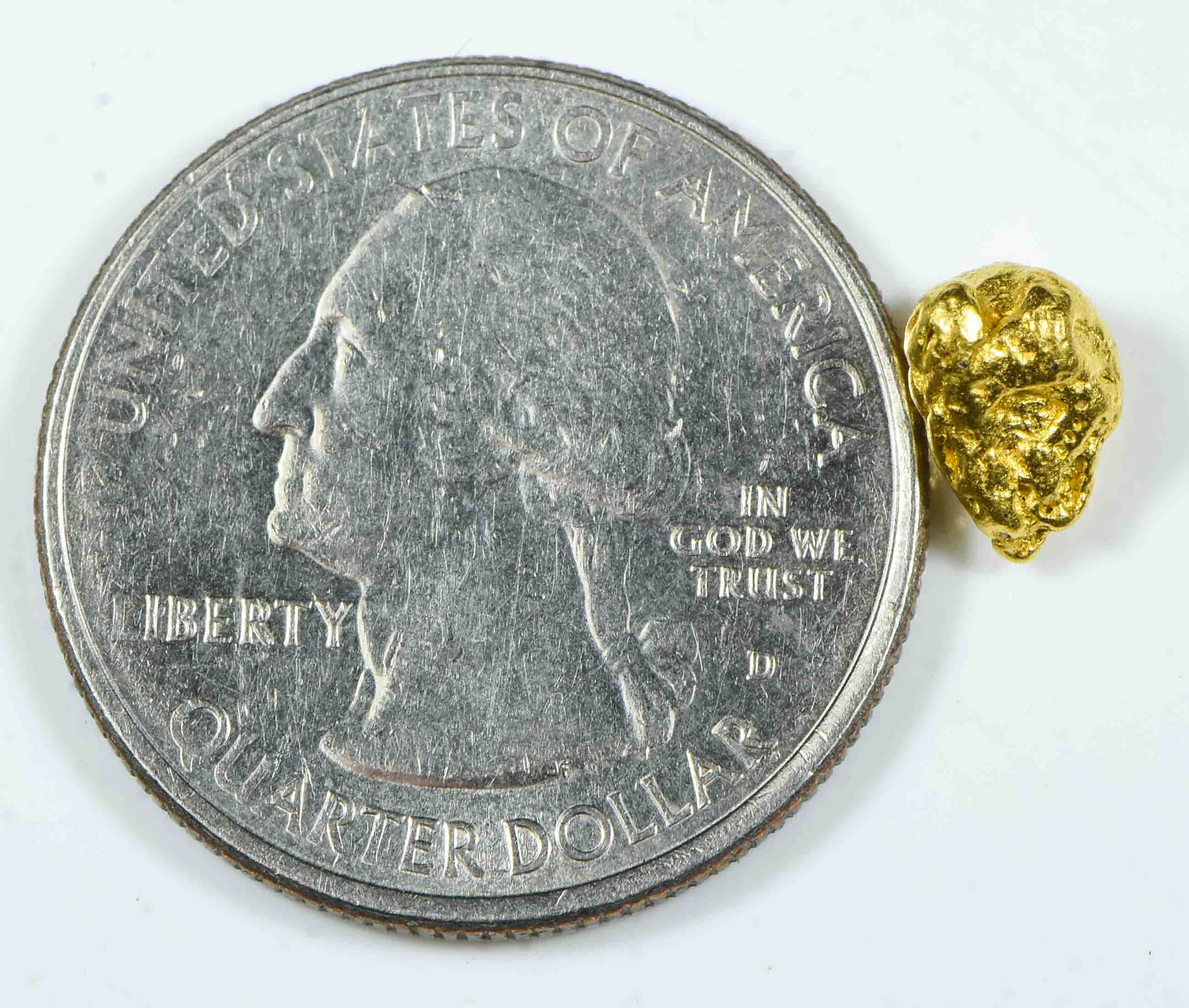 #729 Natural Gold Nugget Australian 1.35 Grams Genuine