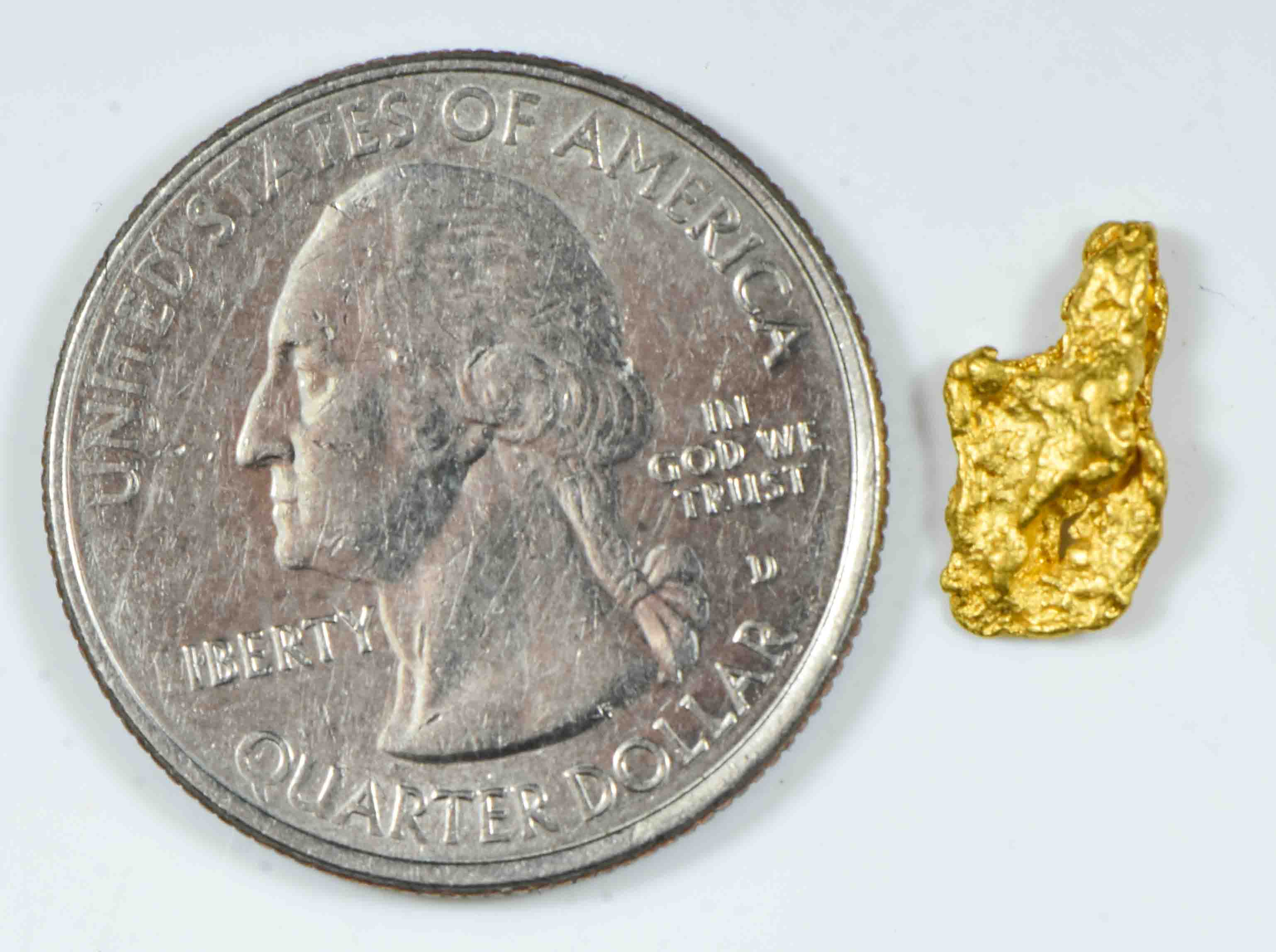#738 Natural Gold Nugget Australian .78 Grams Genuine