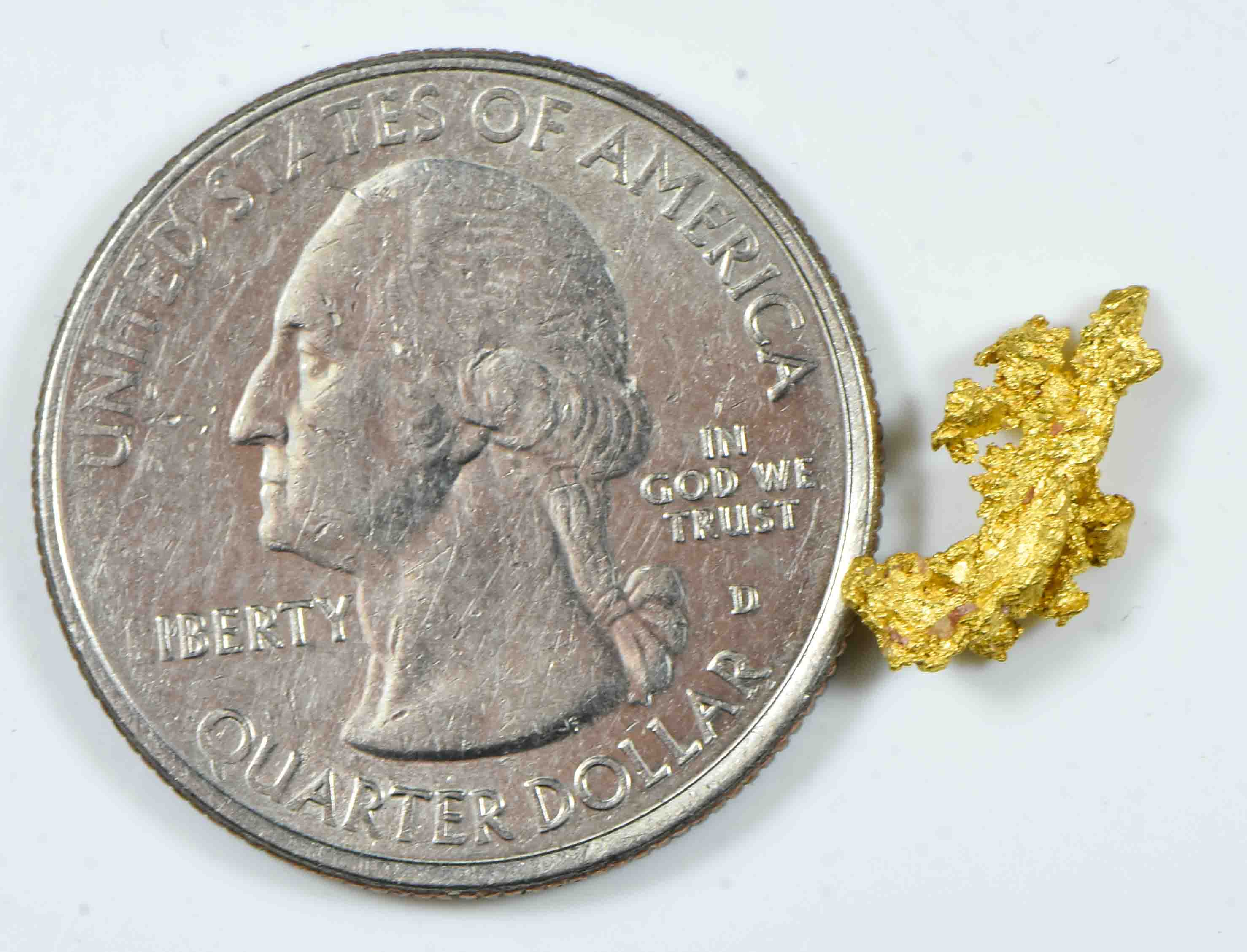 #750 Natural Gold Nugget Australian .59 Grams Genuine