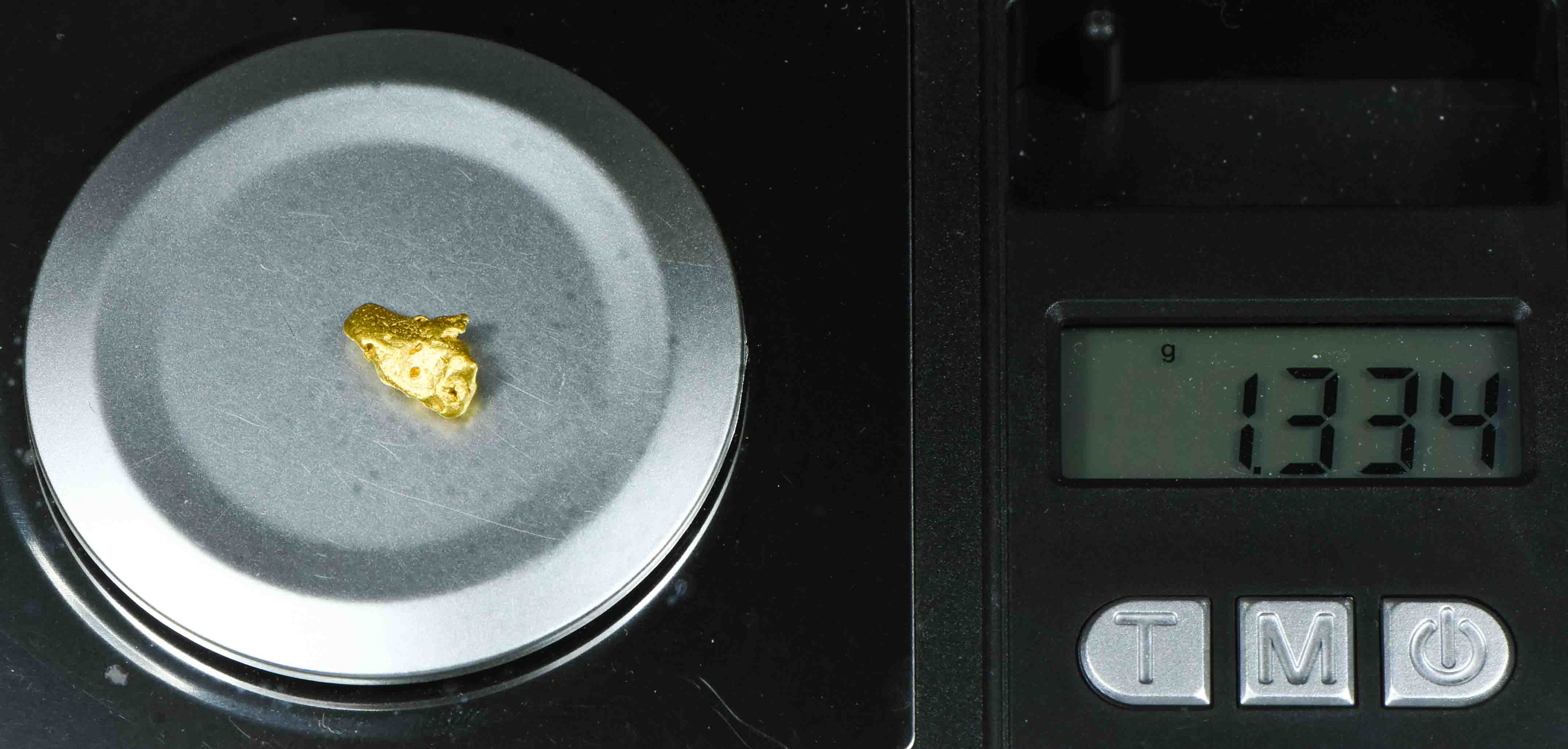 #790 Natural Gold Nugget Australian 1.33 Grams Genuine