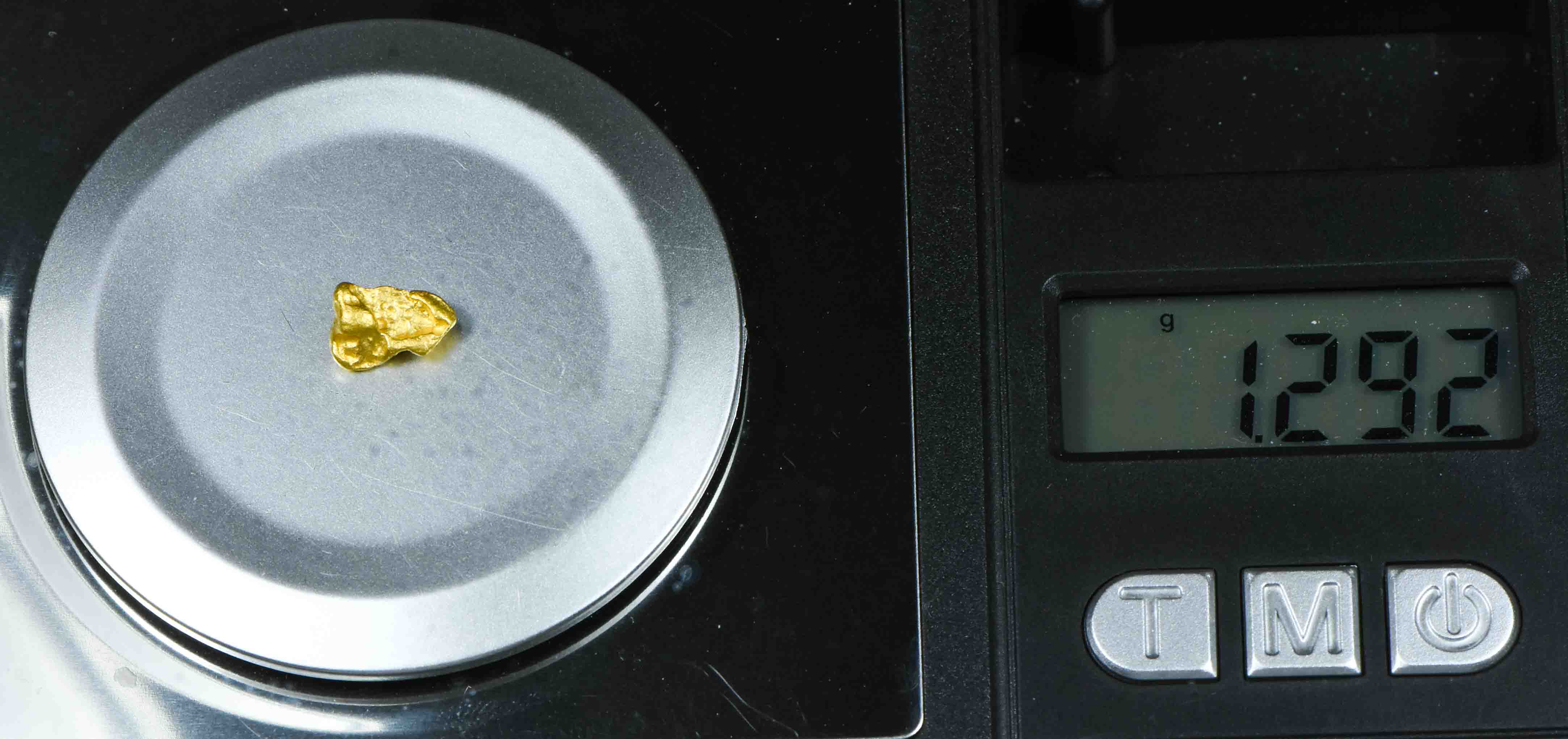 #812 Natural Gold Nugget Australian 1.29 Grams Genuine