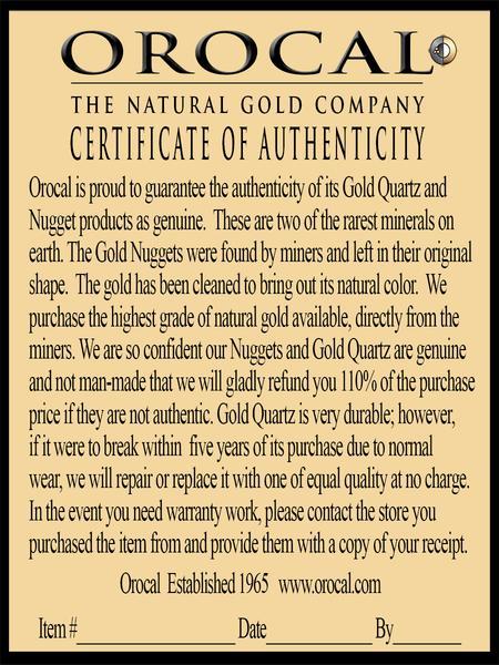 Gold Quartz Ladies Ring "Orocal" RL784DQ Genuine Hand Crafted Jewelry - 14K Gold Yellow Gold Casting