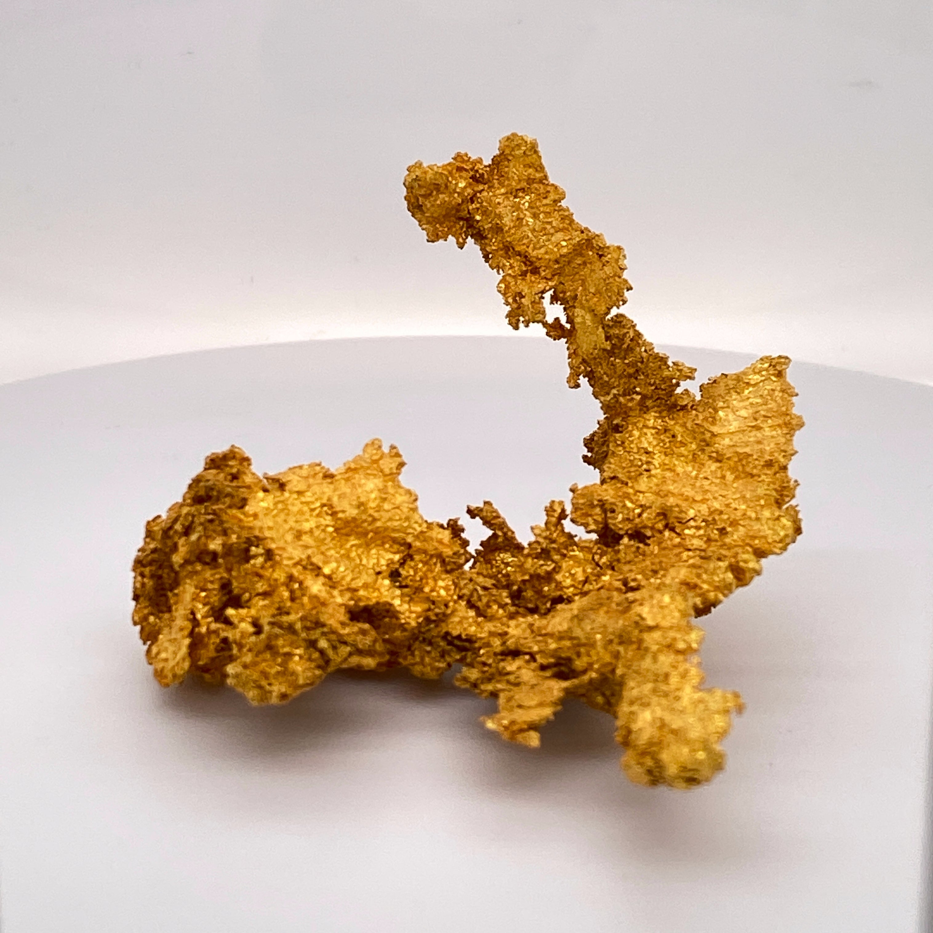 #0220 Large Crystalline Gold Specimen Original 16-1 Mine California 71.45 Grams Genuine 2.3 oz