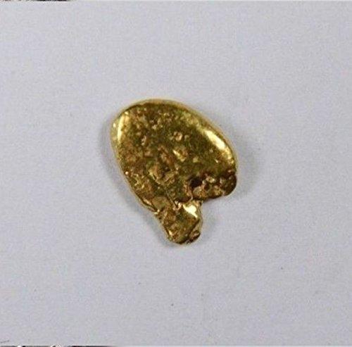 Alaskan-Yukon Bc Gold Rush Natural Nugget 0.18 Grams Genuine Alaska .10-.34