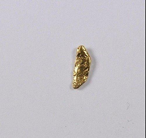 Alaskan-Yukon Bc Gold Rush Natural Nugget 0.20 Grams Genuine Alaska .10-.34