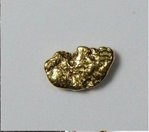 Alaskan-Yukon Bc Gold Rush Natural Nugget 0.15 Grams Genuine Alaska .10-.34