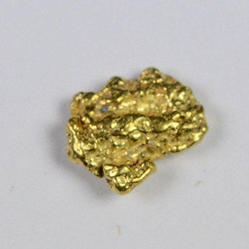 Alaskan-Yukon Bc Gold Rush Natural Nugget 0.19 Grams Genuine Alaska .10-.34