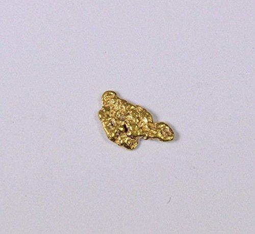 Alaskan-Yukon Bc Gold Rush Natural Nugget 0.19 Grams Genuine Alaska .10-.34