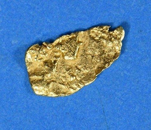 Alaskan-Yukon Bc Gold Rush Natural Nugget 0.15 Grams Genuine Alaska .10-.34