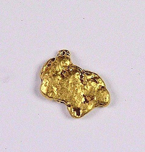 Alaskan-Yukon Bc Gold Rush Natural Nugget 0.21 Grams Genuine Alaska .10-.34