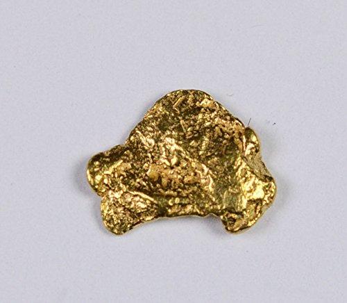 Alaskan-Yukon Bc Gold Rush Natural Nugget 0.24 Grams Genuine Alaska .10-.34