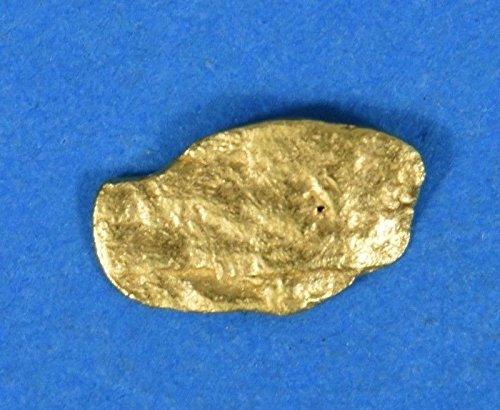 Alaskan-Yukon Bc Gold Rush Natural Nugget 0.33 Grams Genuine Alaska .10-.34