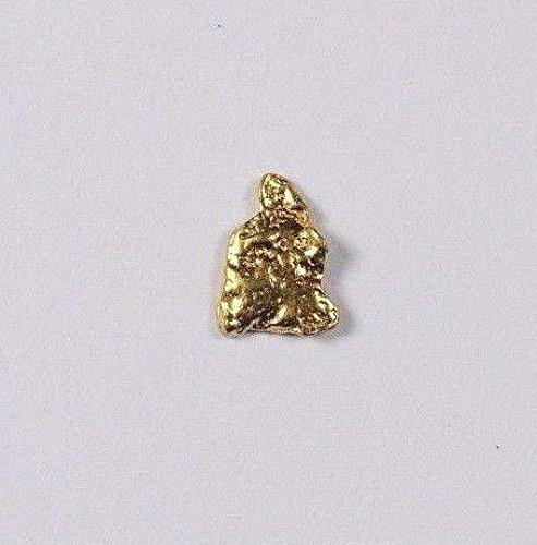 Alaskan-Yukon Bc Gold Rush Natural Nugget 0.15 Grams Genuine Alaska .10-.34