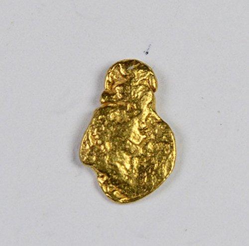 Alaskan-Yukon Bc Gold Rush Natural Nugget 0.25 Grams Genuine Alaska .10-.34