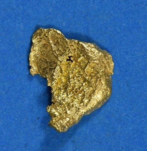 Alaskan-Yukon Bc Gold Rush Natural Nugget 0.25 Grams Genuine Alaska .10-.34
