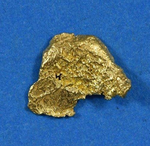 Alaskan-Yukon Bc Gold Rush Natural Nugget 0.21 Grams Genuine Alaska .10-.34
