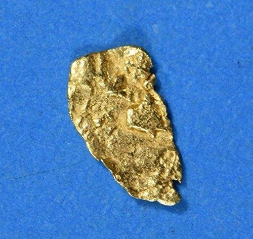 Alaskan-Yukon Bc Gold Rush Natural Nugget 0.19 Grams Genuine Alaska .10-.34