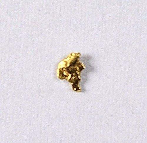 Alaskan-Yukon Bc Gold Rush Natural Nugget 0.12 Grams Genuine Alaska .10-.34