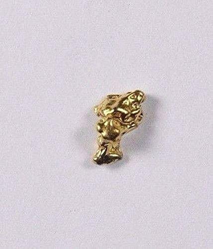 Alaskan-Yukon Bc Gold Rush Natural Nugget 0.22 Grams Genuine Alaska .10-.34
