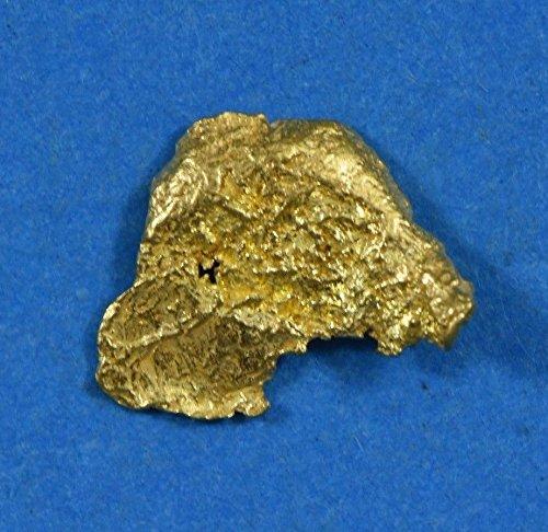 Alaskan-Yukon Bc Gold Rush Natural Nugget 0.24 Grams Genuine Alaska .10-.34